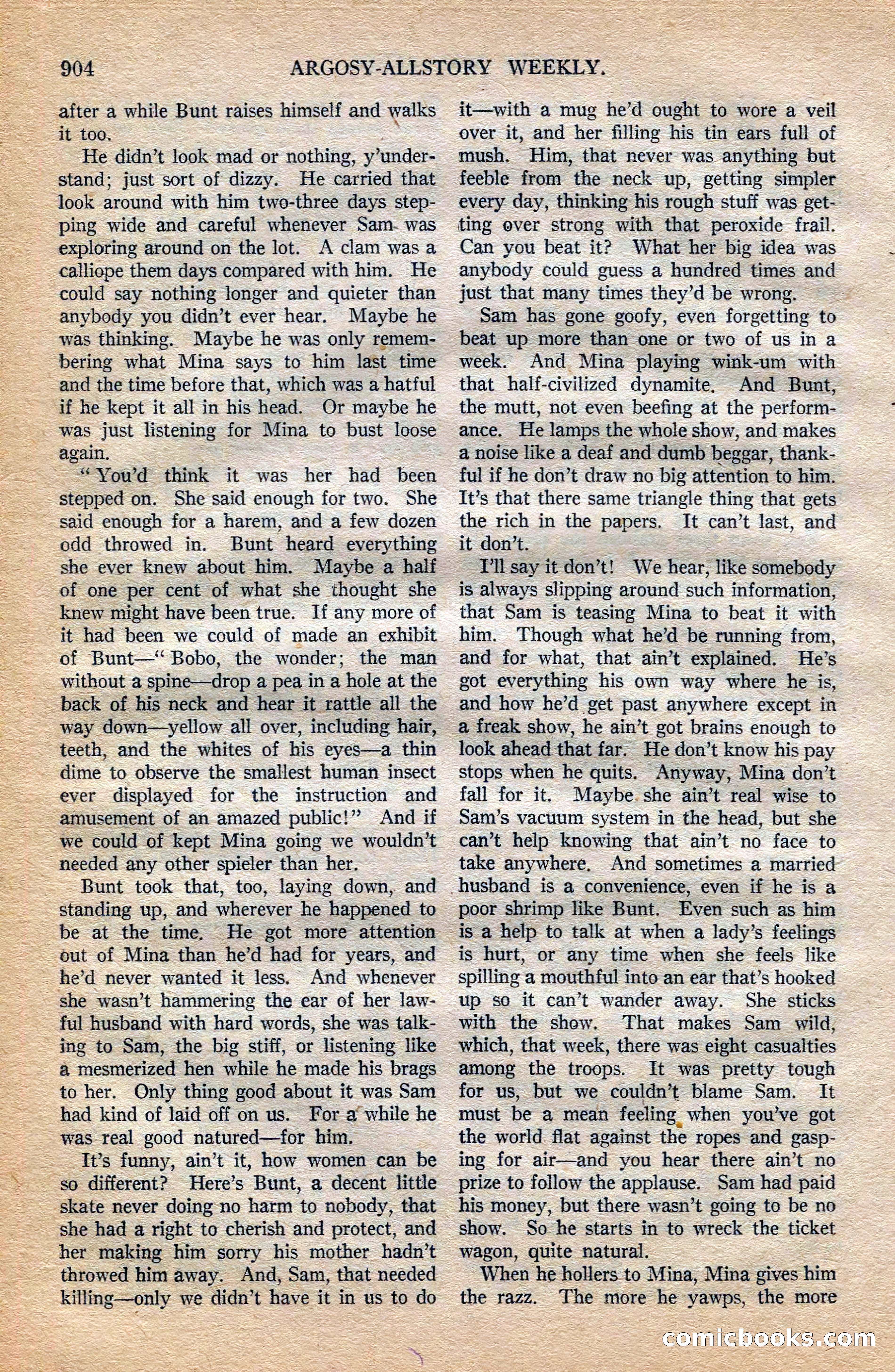 Argosy All-Story Weekly, October 6, 1923 — page 122 of 196