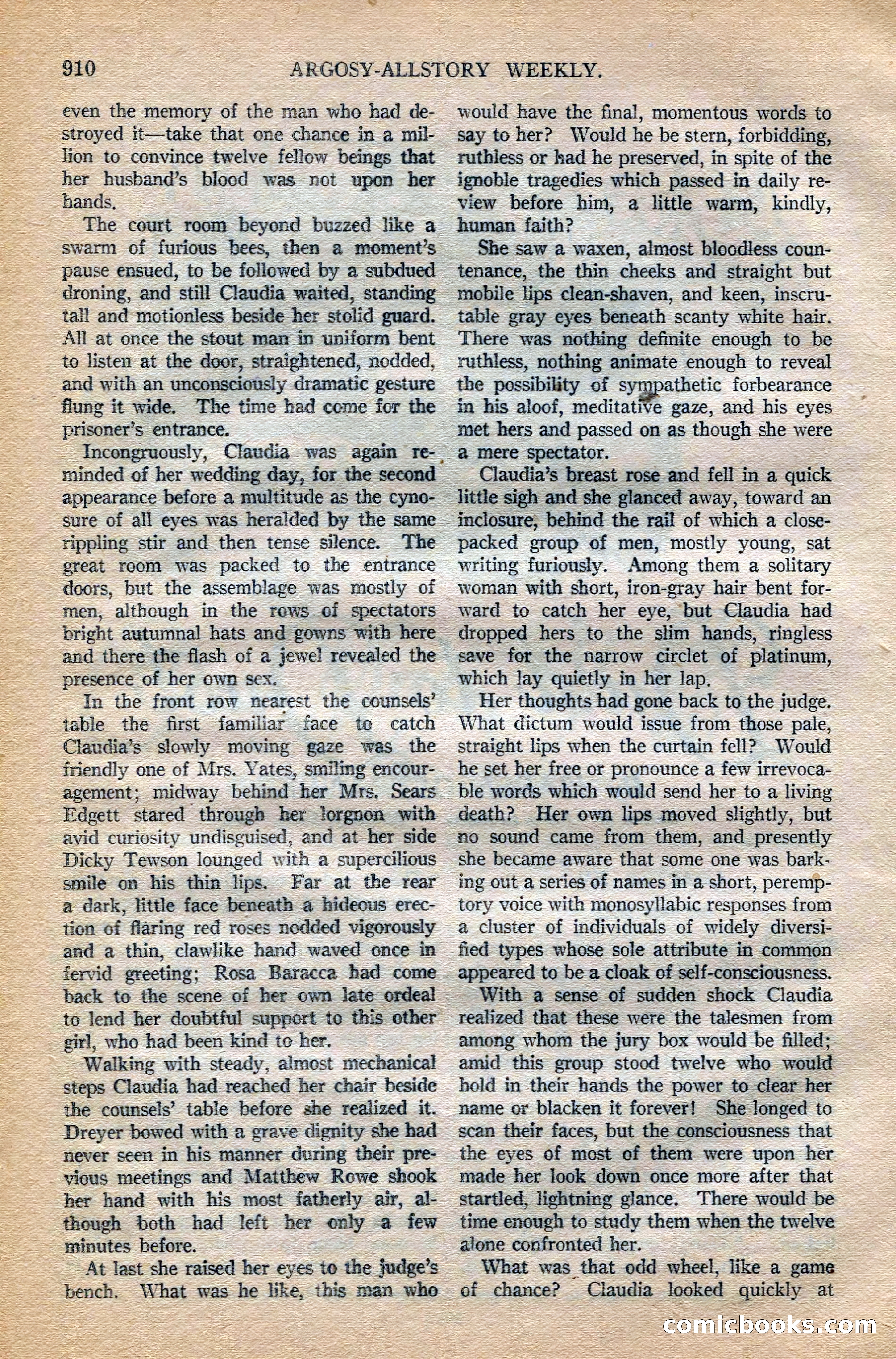 Argosy All-Story Weekly, October 6, 1923 — page 128 of 196