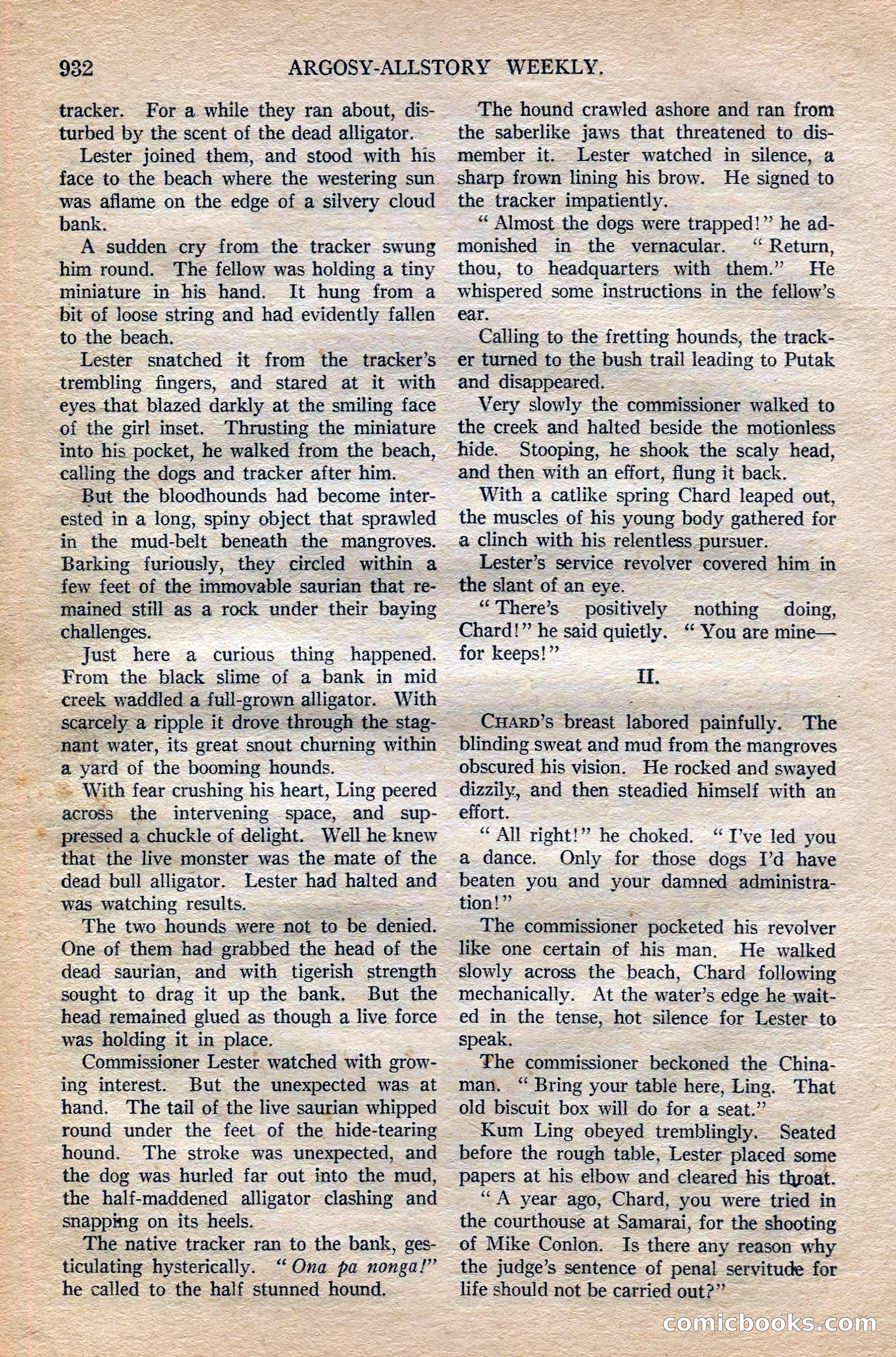 Argosy All-Story Weekly, October 6, 1923 — page 150 of 196