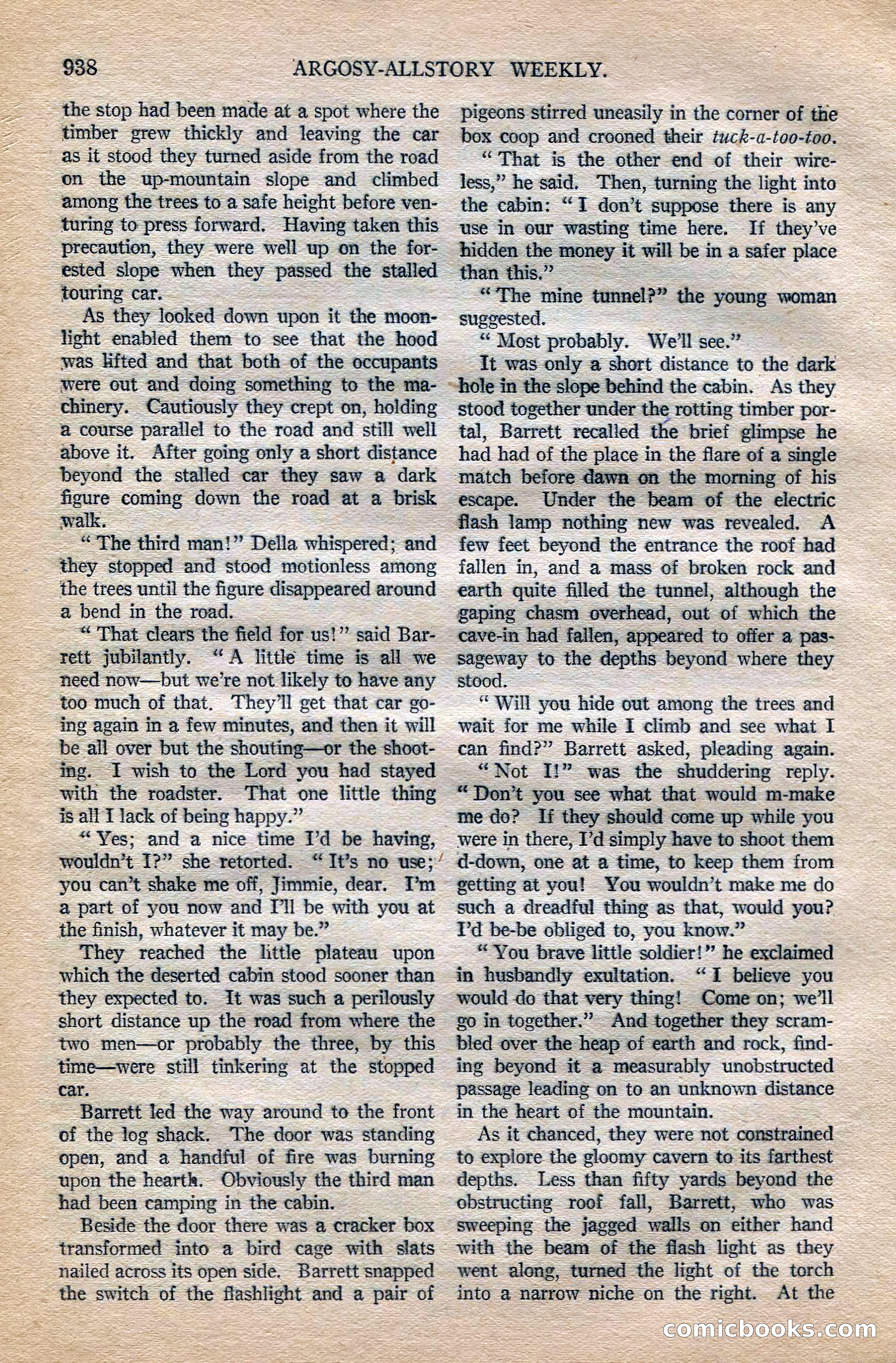 Argosy All-Story Weekly, October 6, 1923 — page 156 of 196