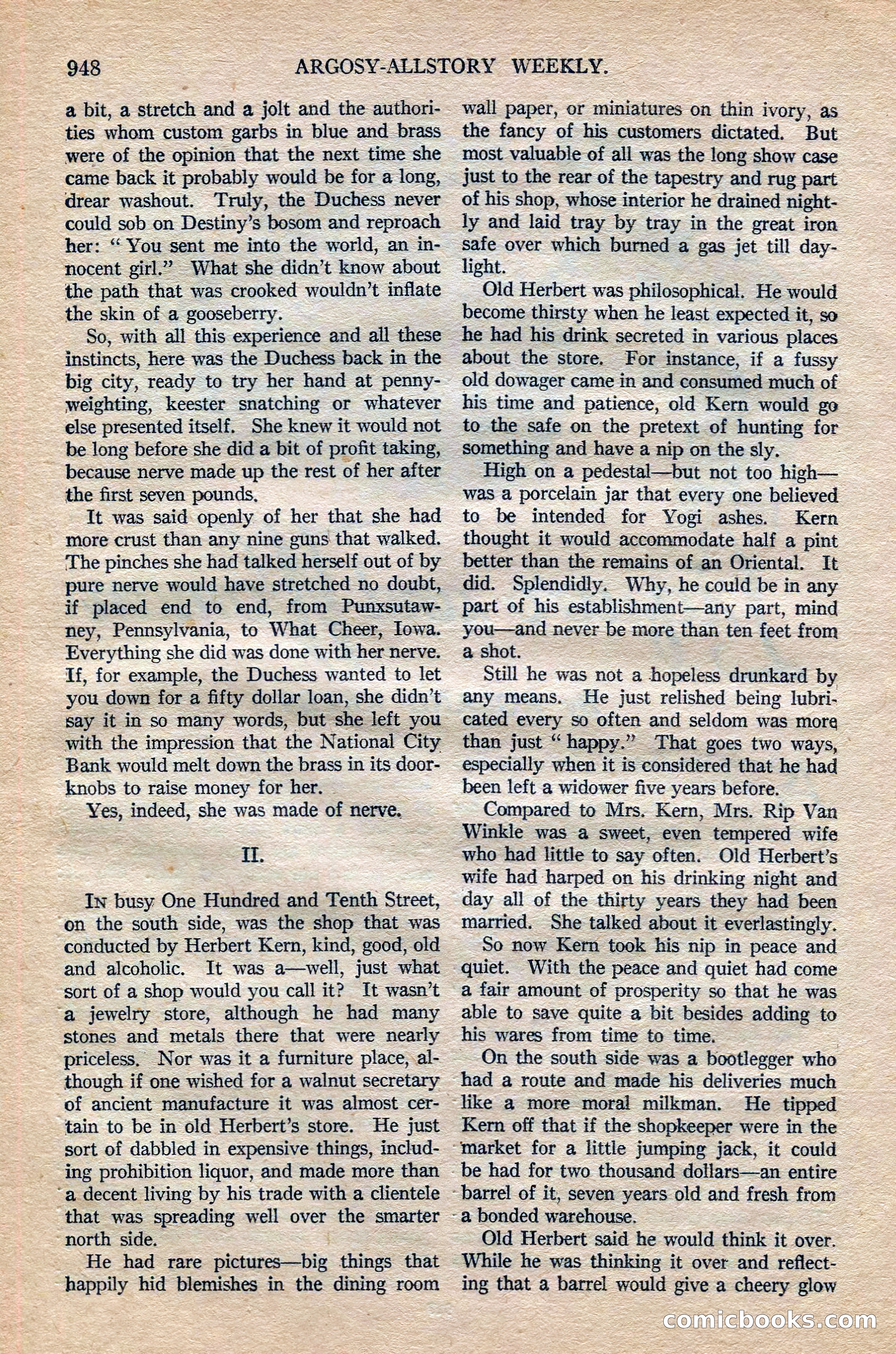 Argosy All-Story Weekly, October 6, 1923 — page 166 of 196