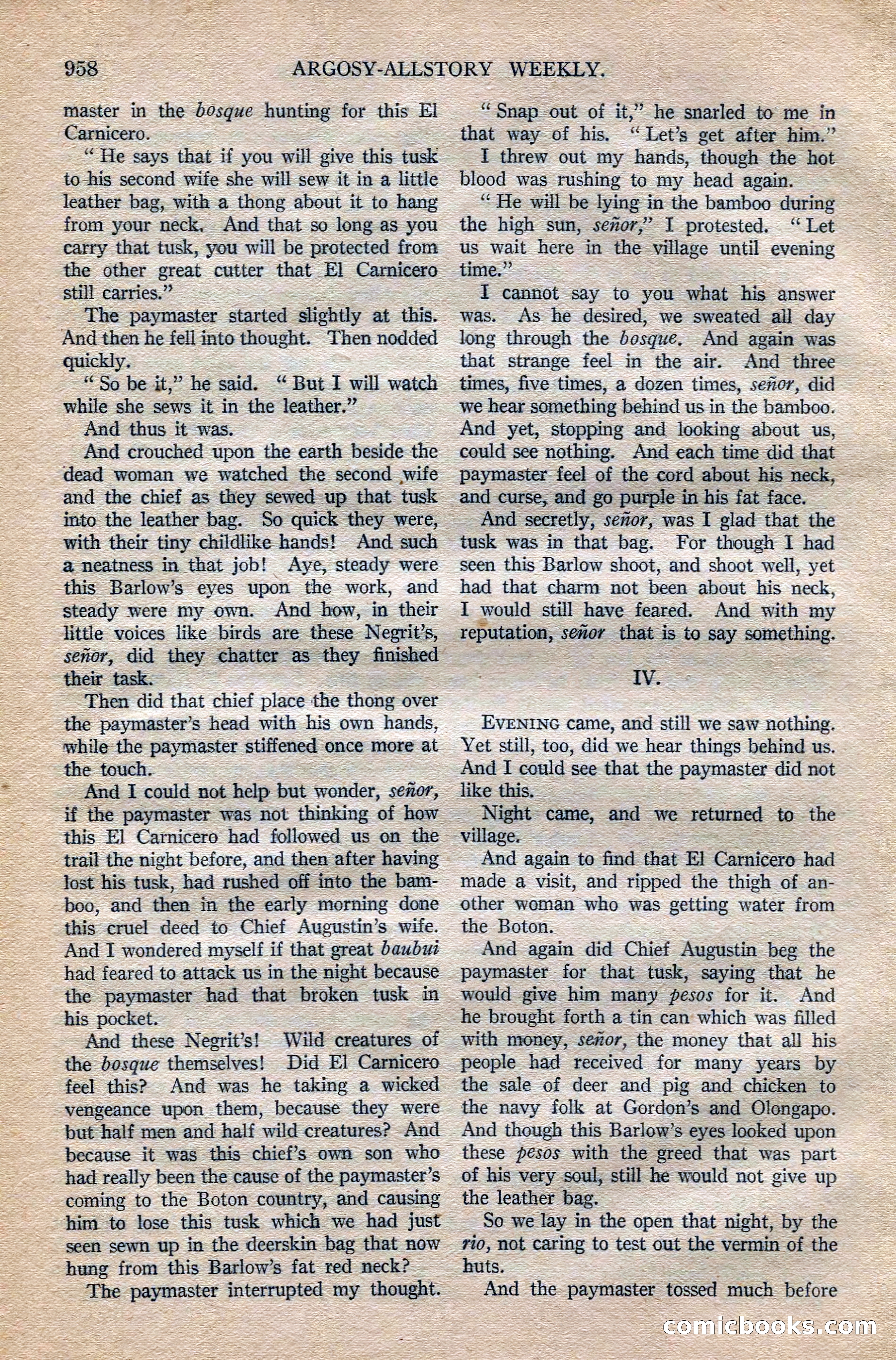 Argosy All-Story Weekly, October 6, 1923 — page 176 of 196