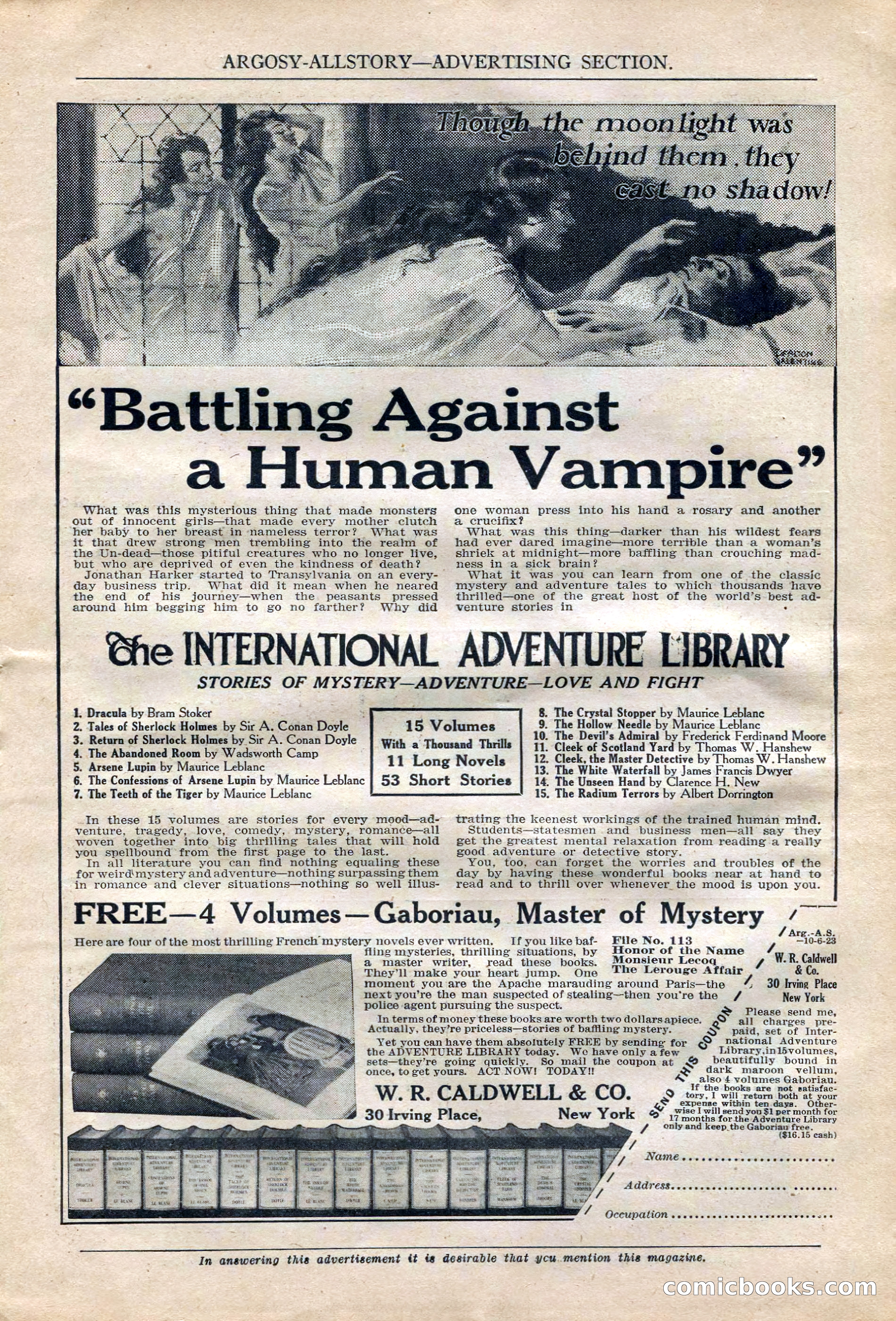 Argosy All-Story Weekly, October 6, 1923 — page 183 of 196