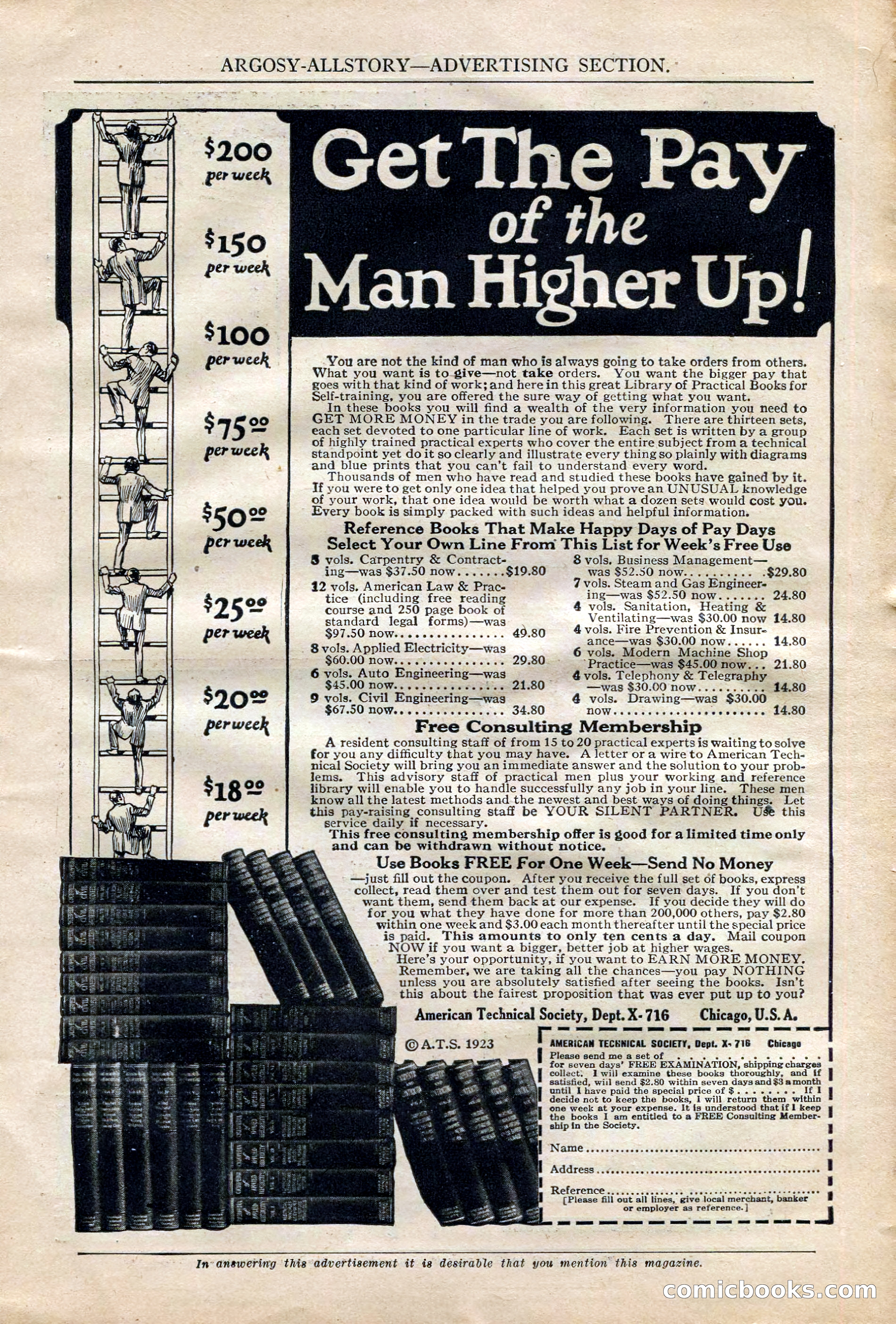 Argosy All-Story Weekly, October 6, 1923 — page 187 of 196