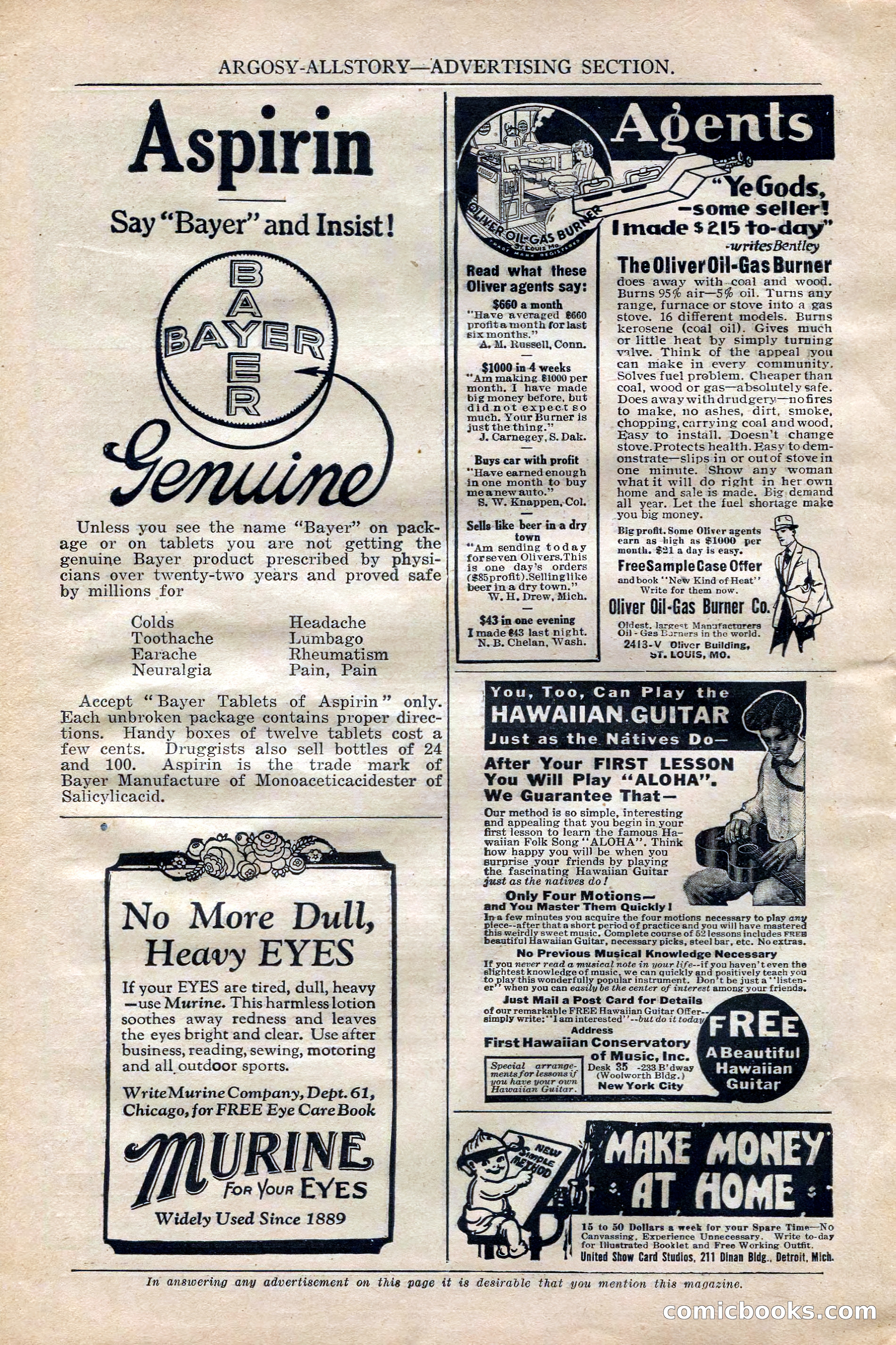 Argosy All-Story Weekly, October 6, 1923 — page 188 of 196