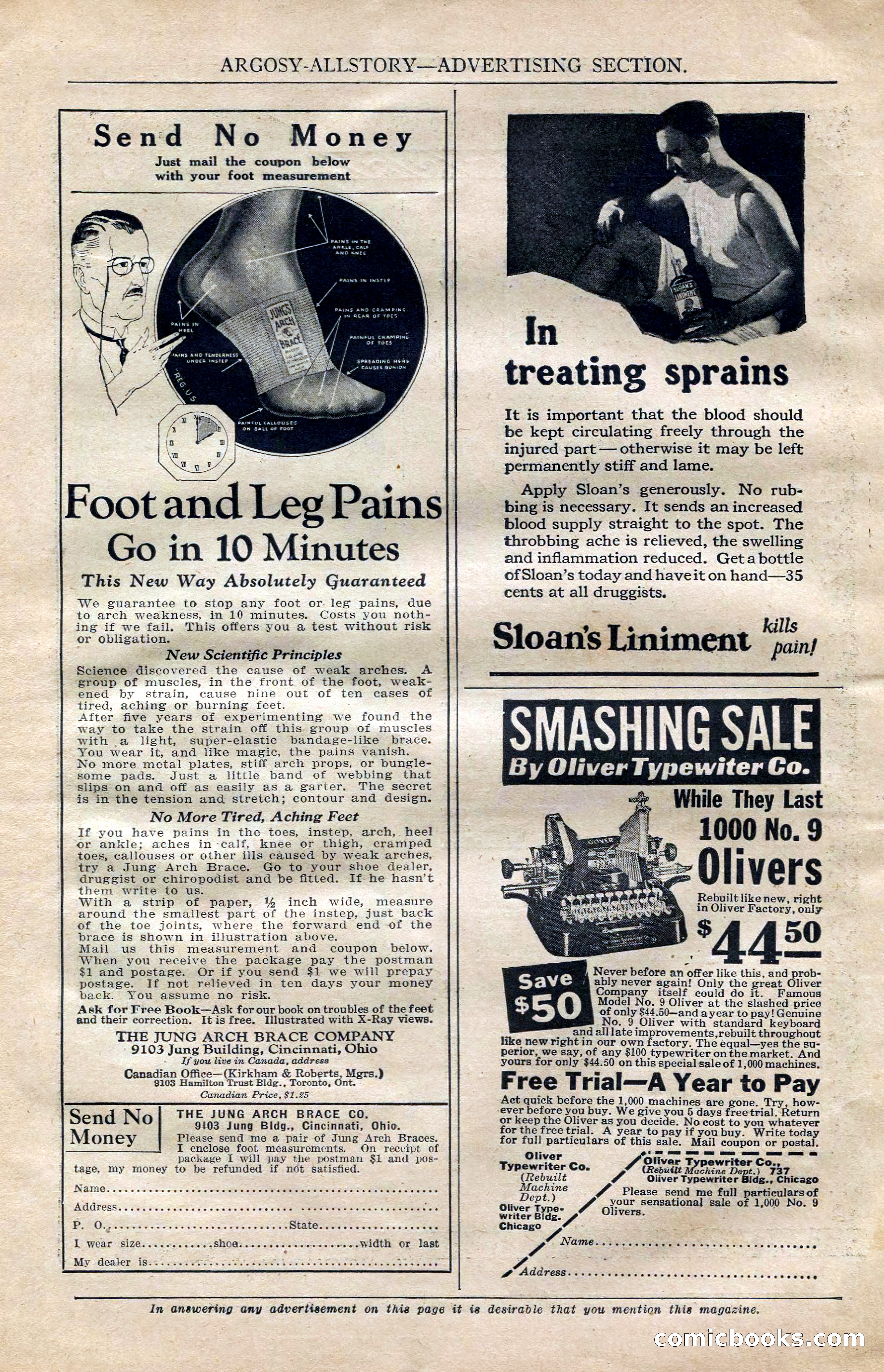 Argosy All-Story Weekly, October 6, 1923 — page 192 of 196