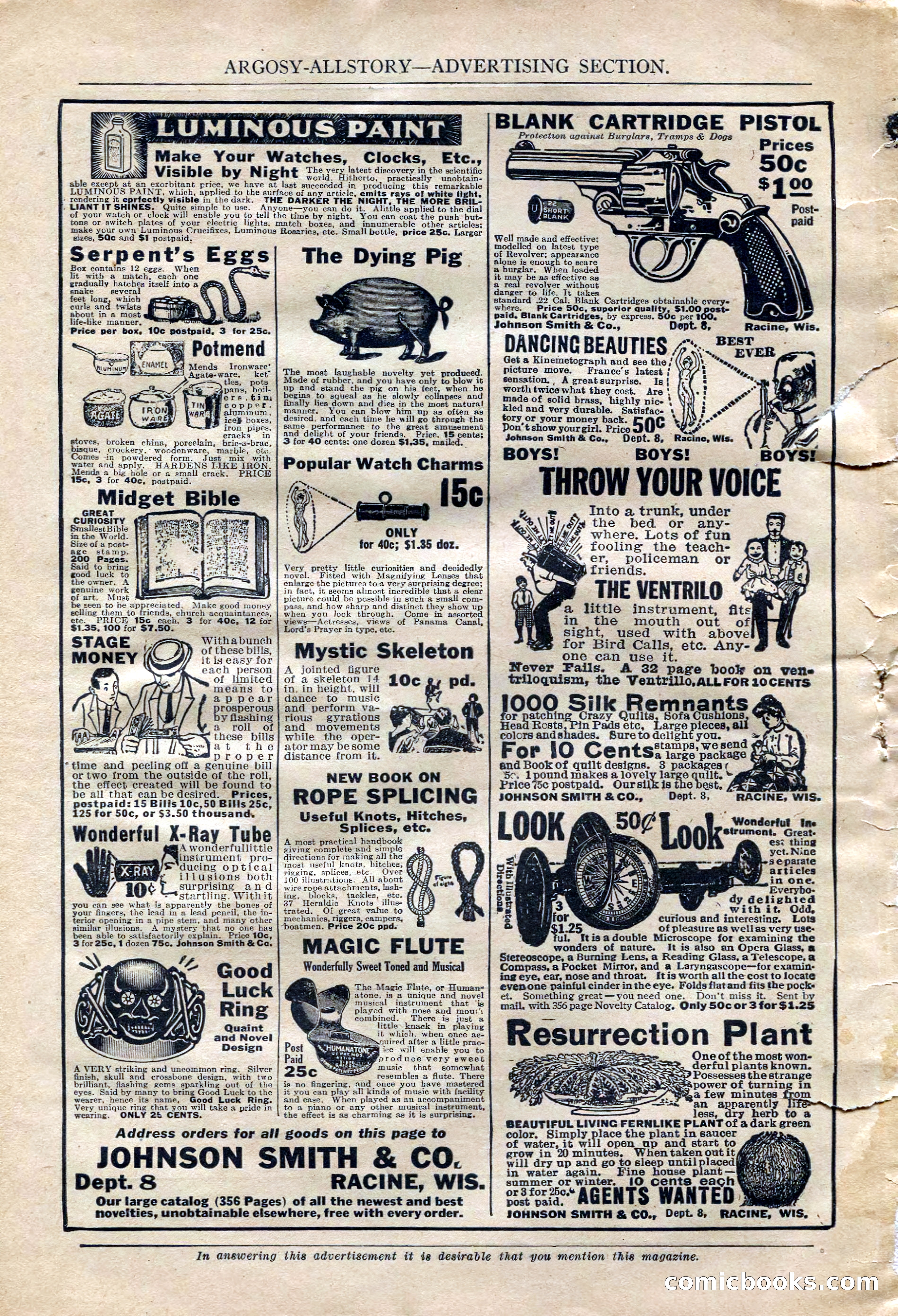 Argosy All-Story Weekly, October 6, 1923 — page 194 of 196
