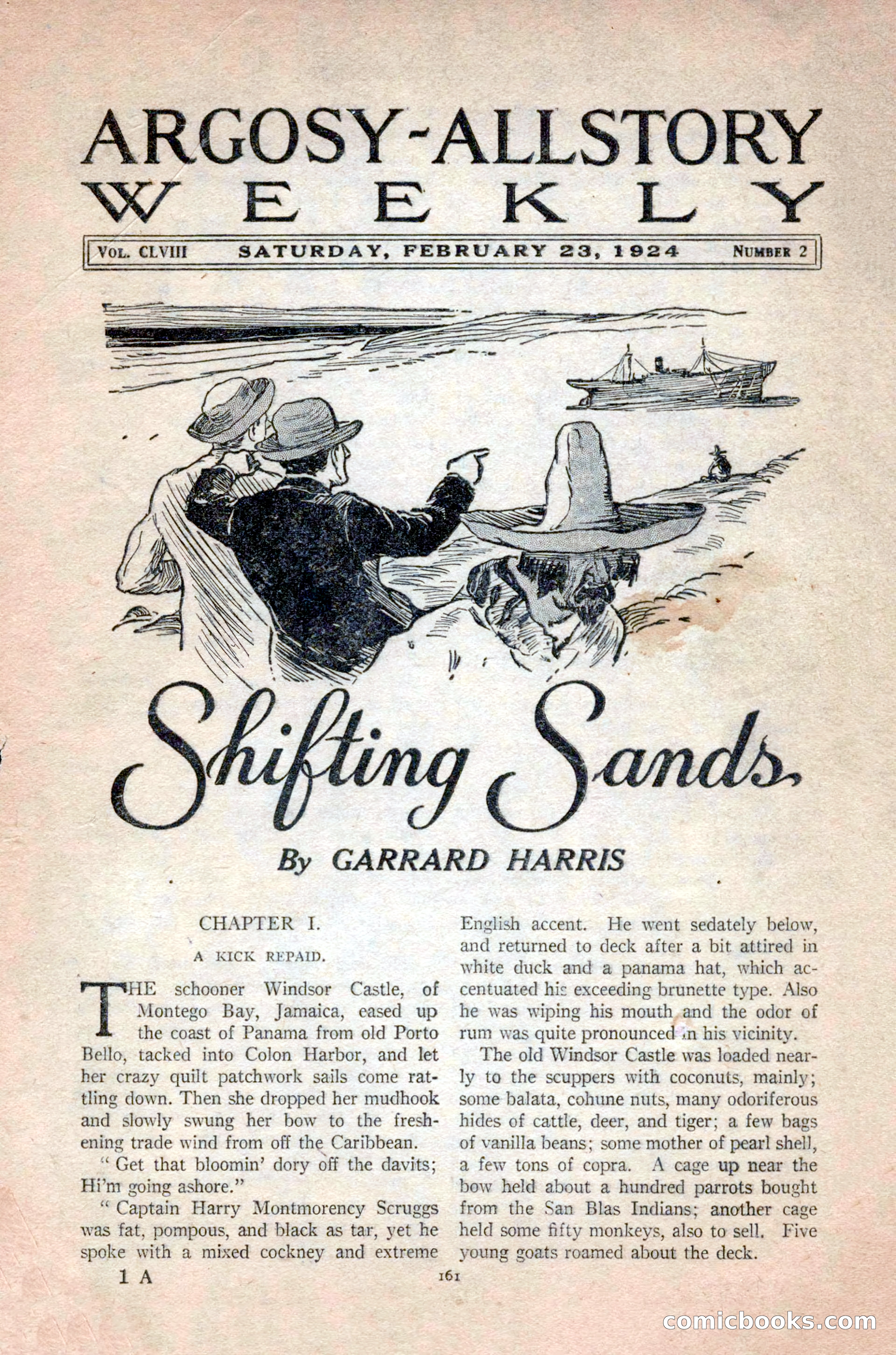 Argosy All-Story Weekly, February 23, 1924 — page 3 of 166