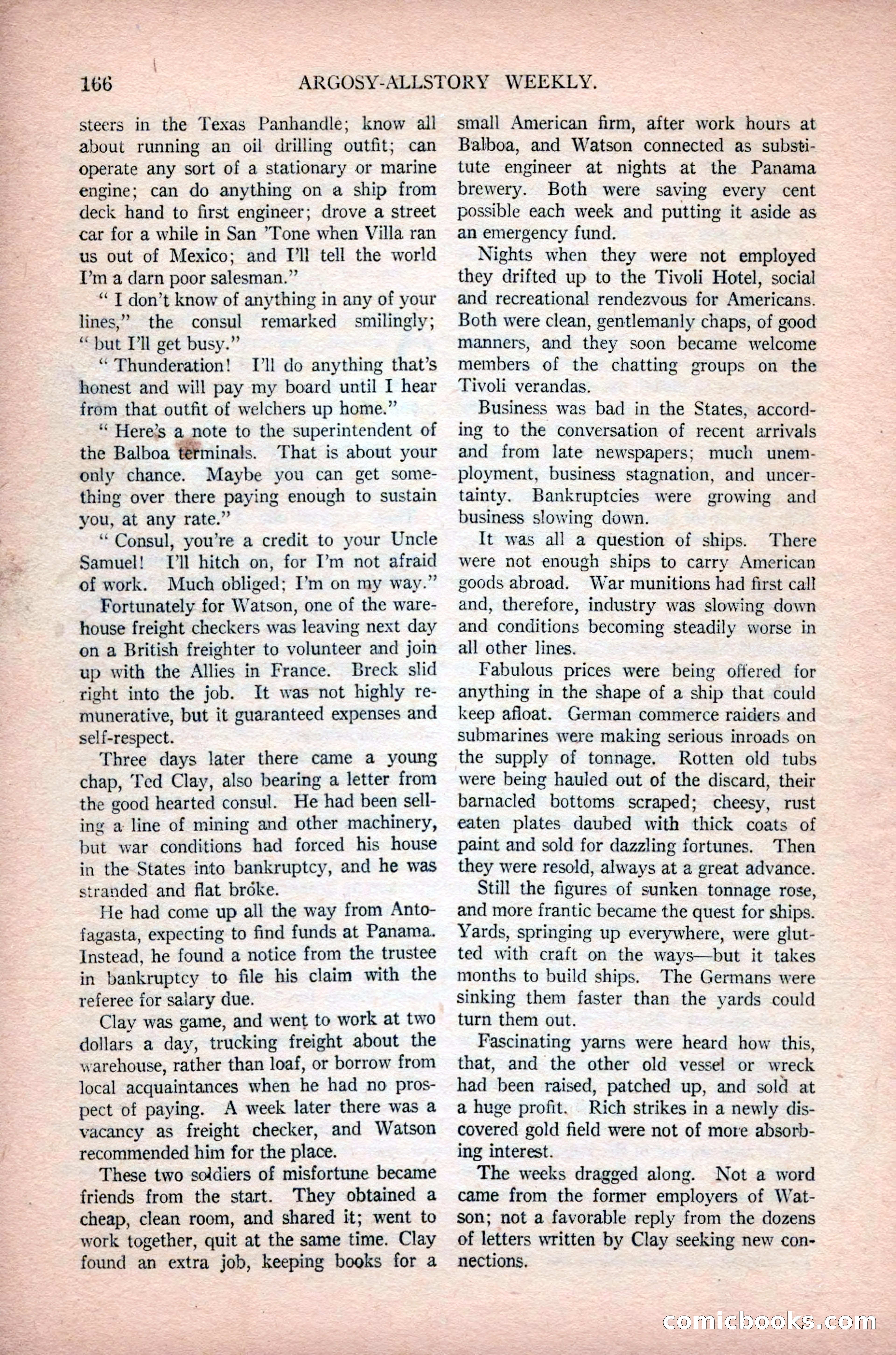 Argosy All-Story Weekly, February 23, 1924 — page 8 of 166