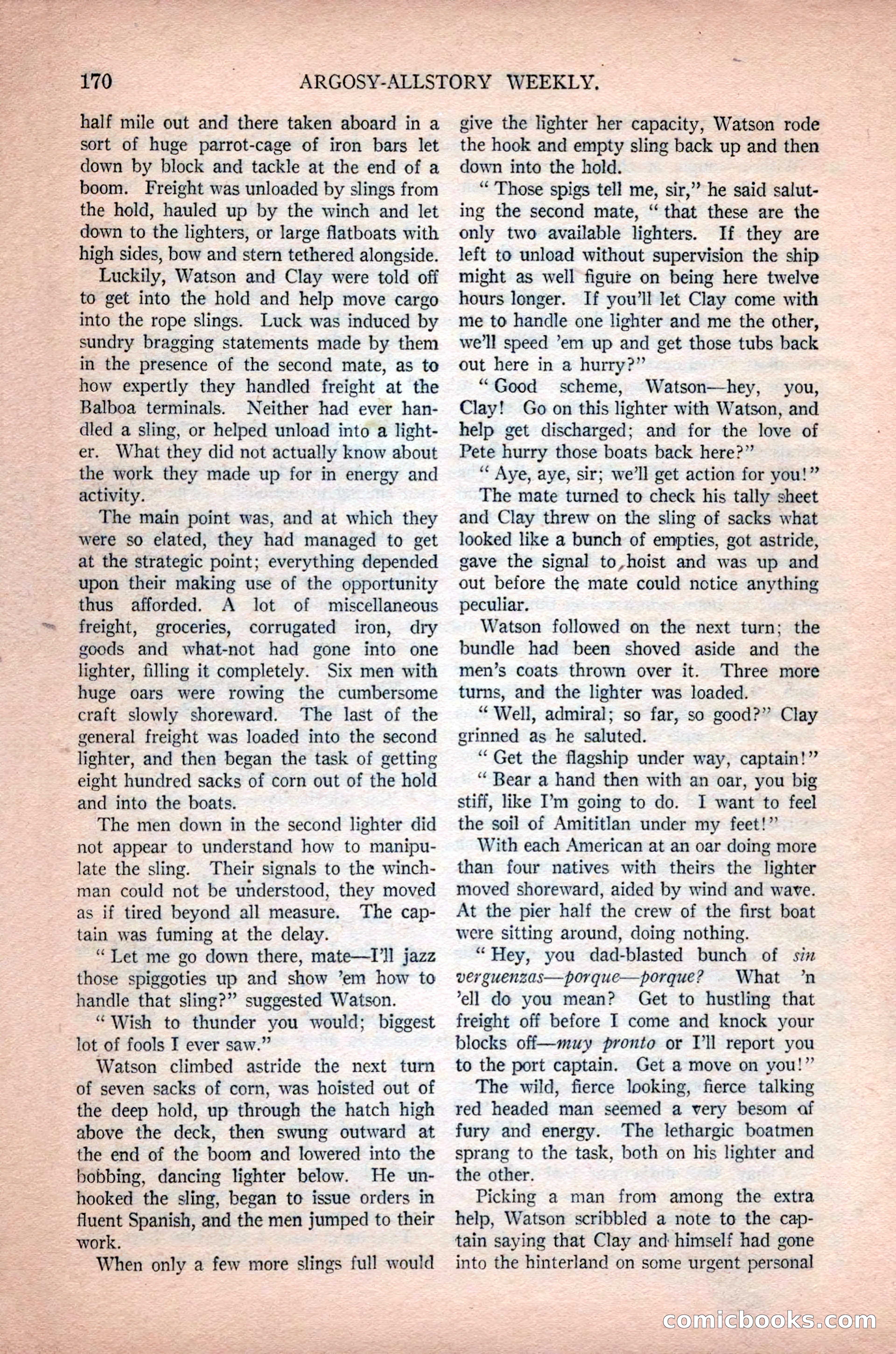 Argosy All-Story Weekly, February 23, 1924 — page 12 of 166