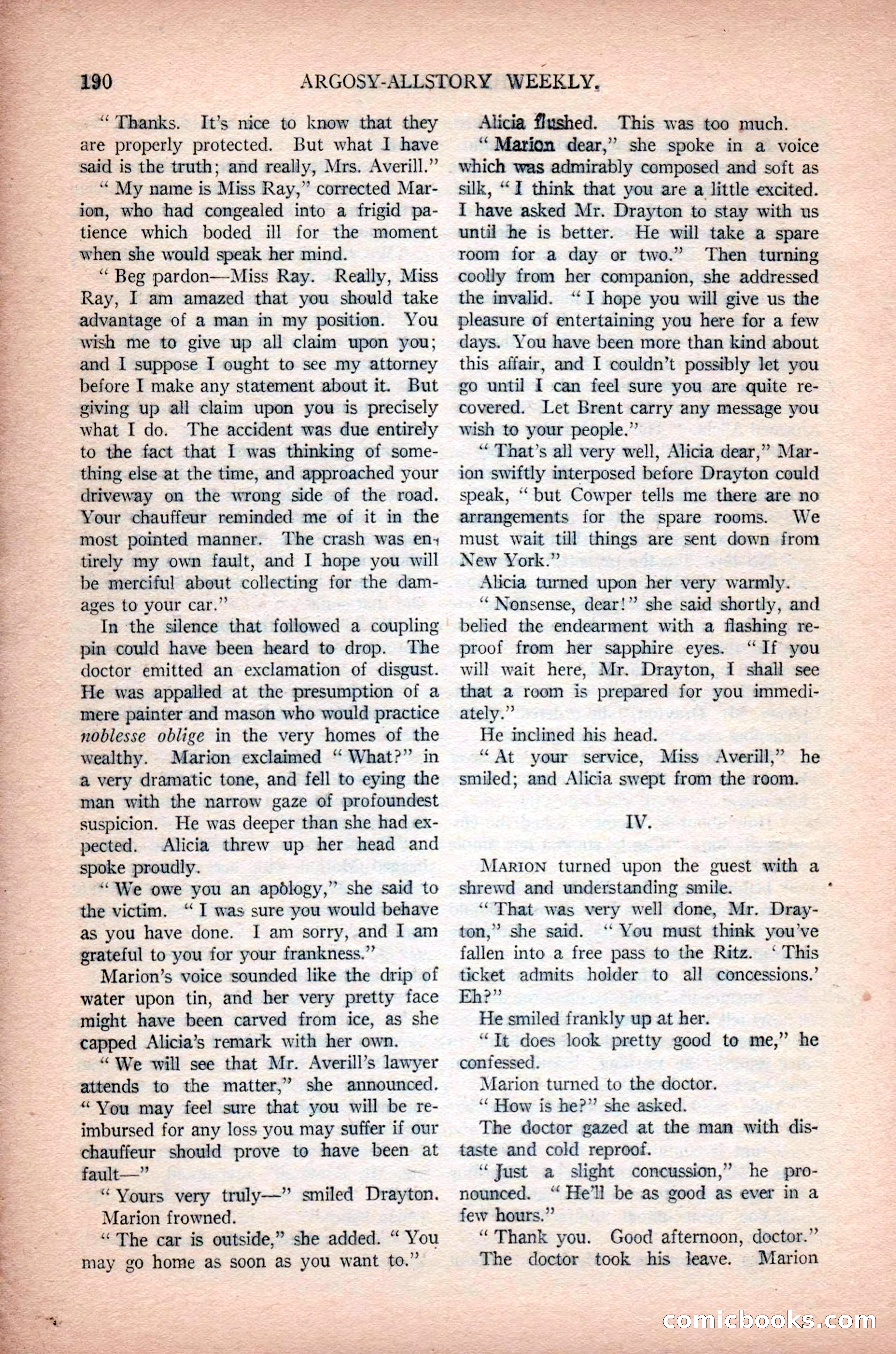 Argosy All-Story Weekly, February 23, 1924 — page 32 of 166