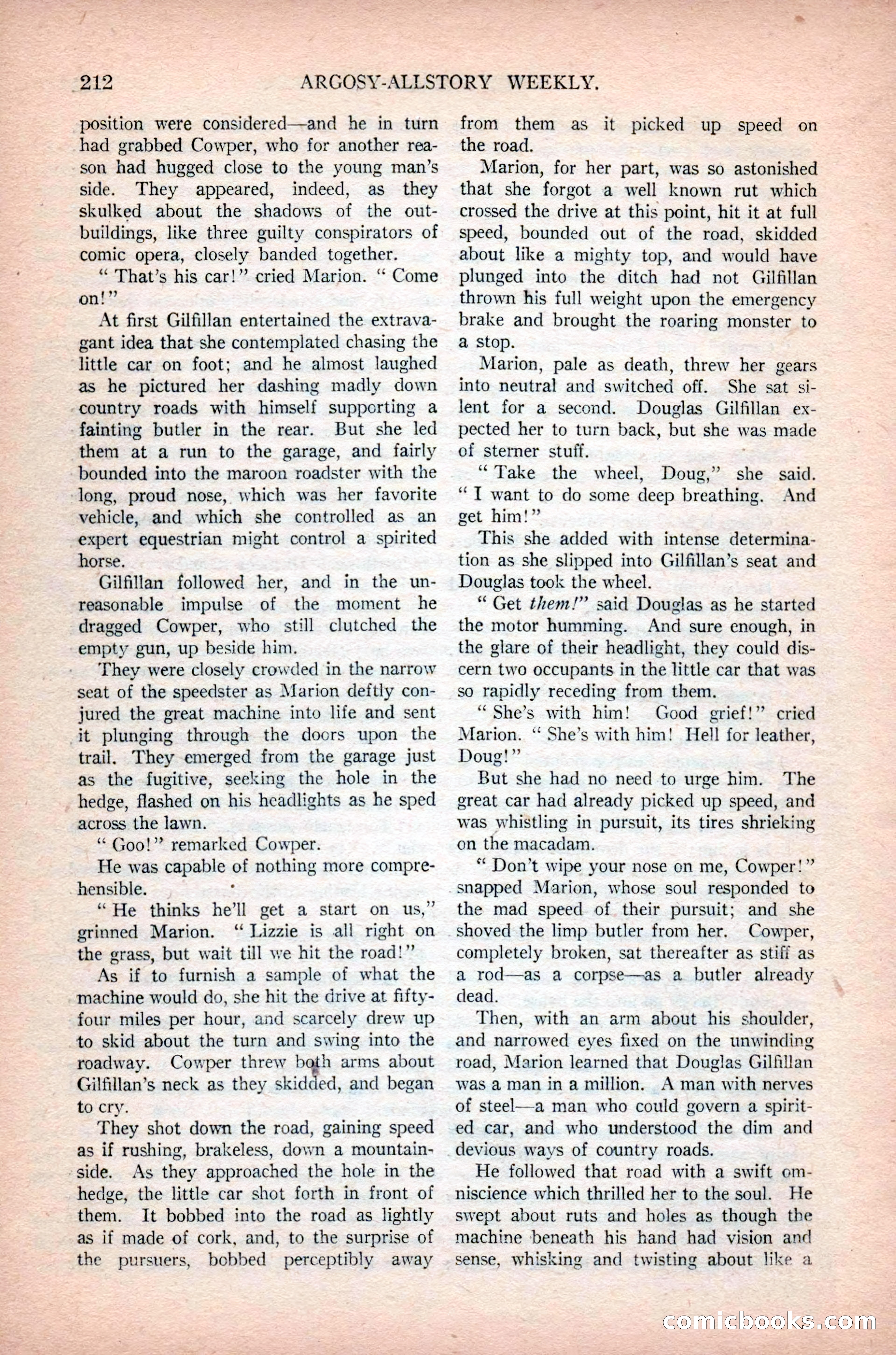 Argosy All-Story Weekly, February 23, 1924 — page 54 of 166
