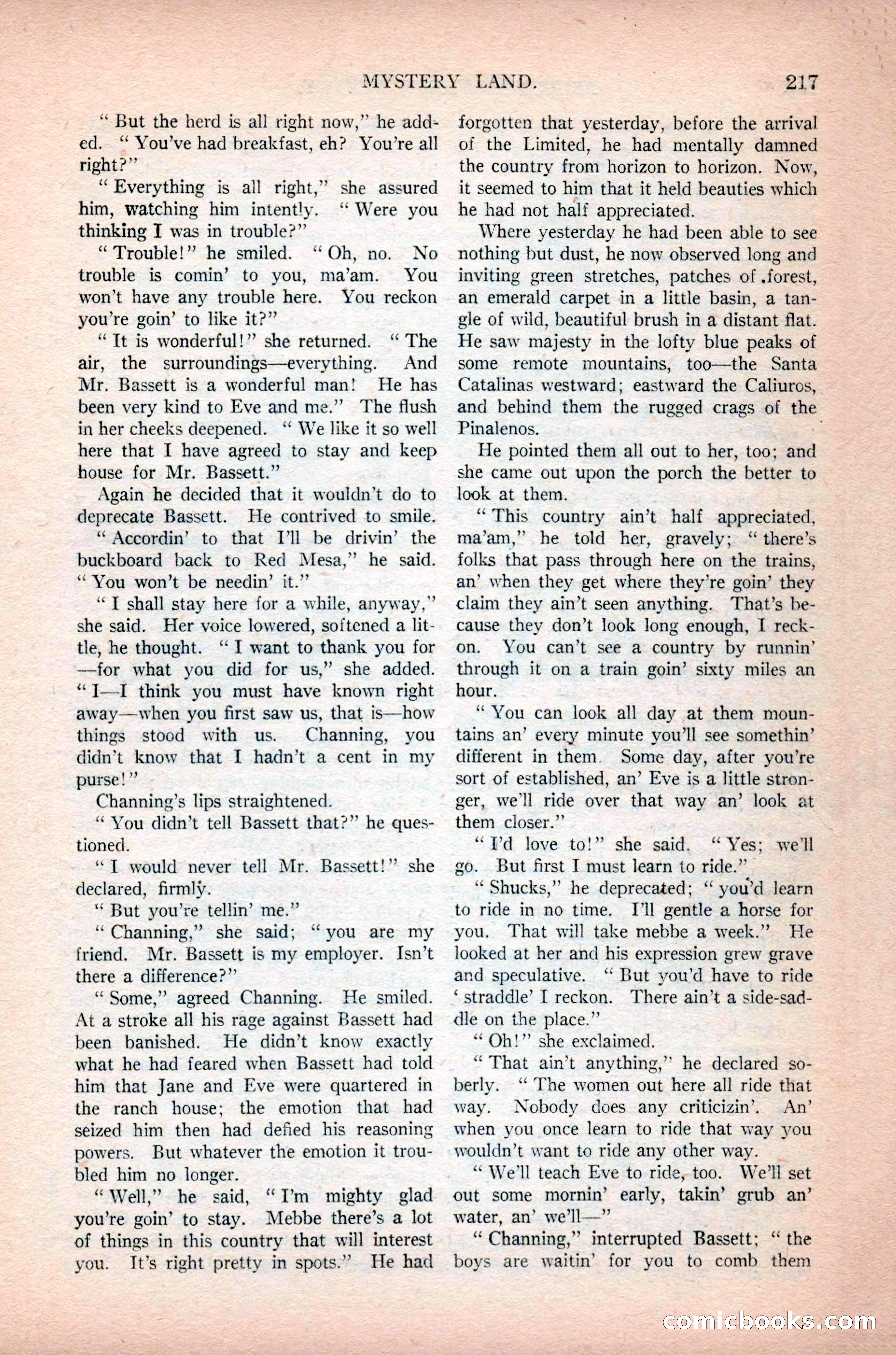 Argosy All-Story Weekly, February 23, 1924 — page 59 of 166