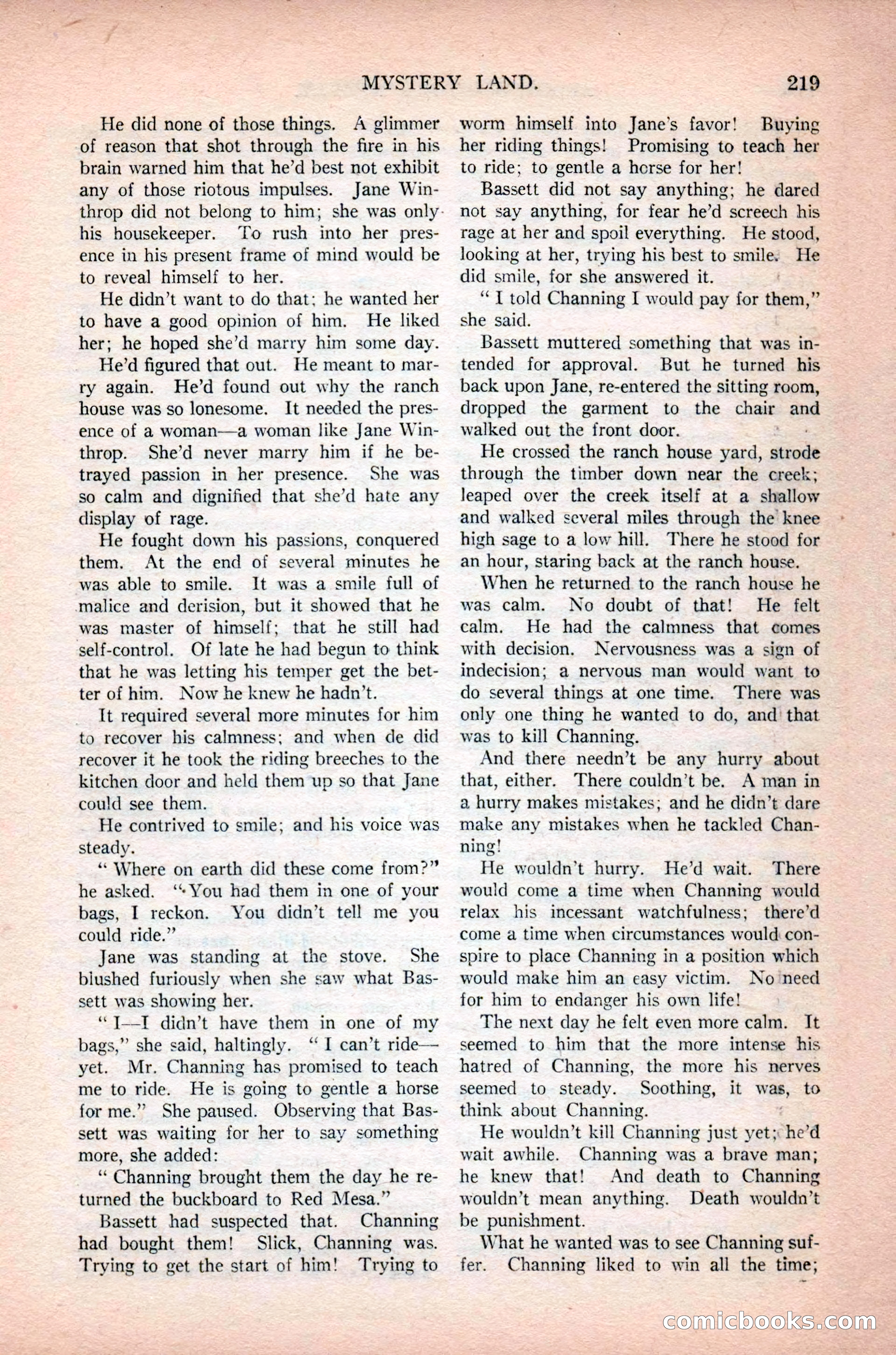 Argosy All-Story Weekly, February 23, 1924 — page 61 of 166