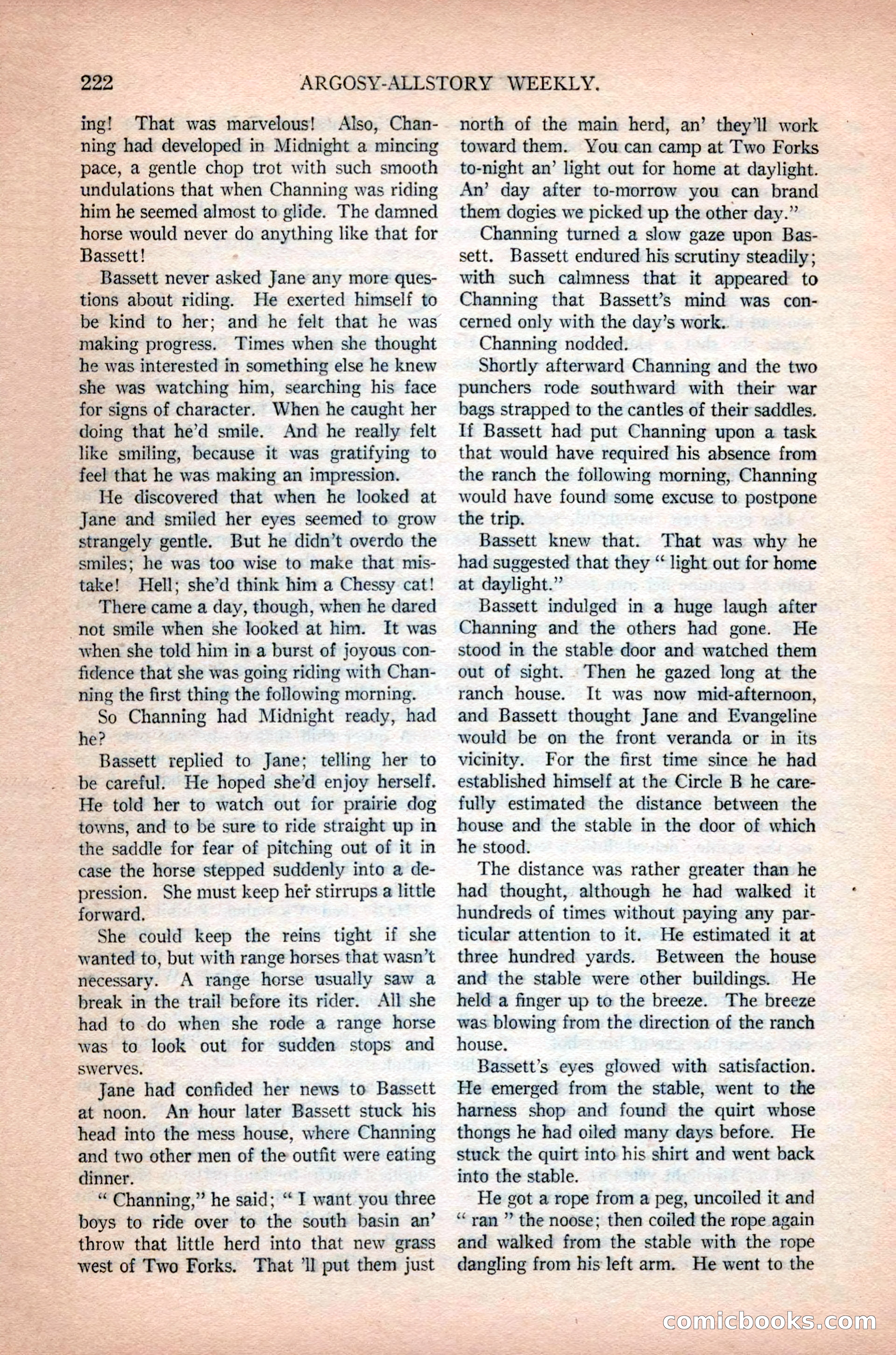 Argosy All-Story Weekly, February 23, 1924 — page 64 of 166