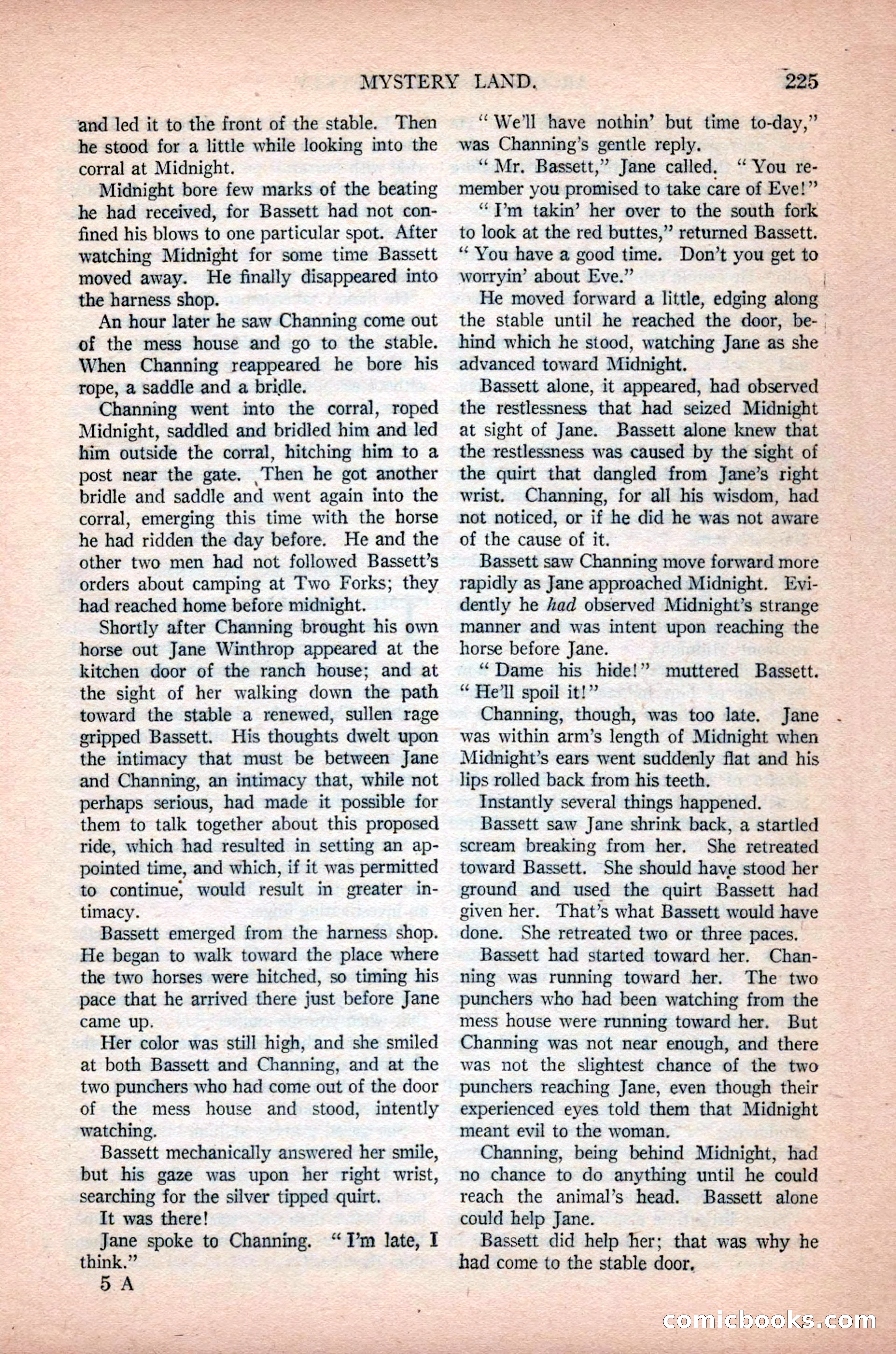 Argosy All-Story Weekly, February 23, 1924 — page 67 of 166