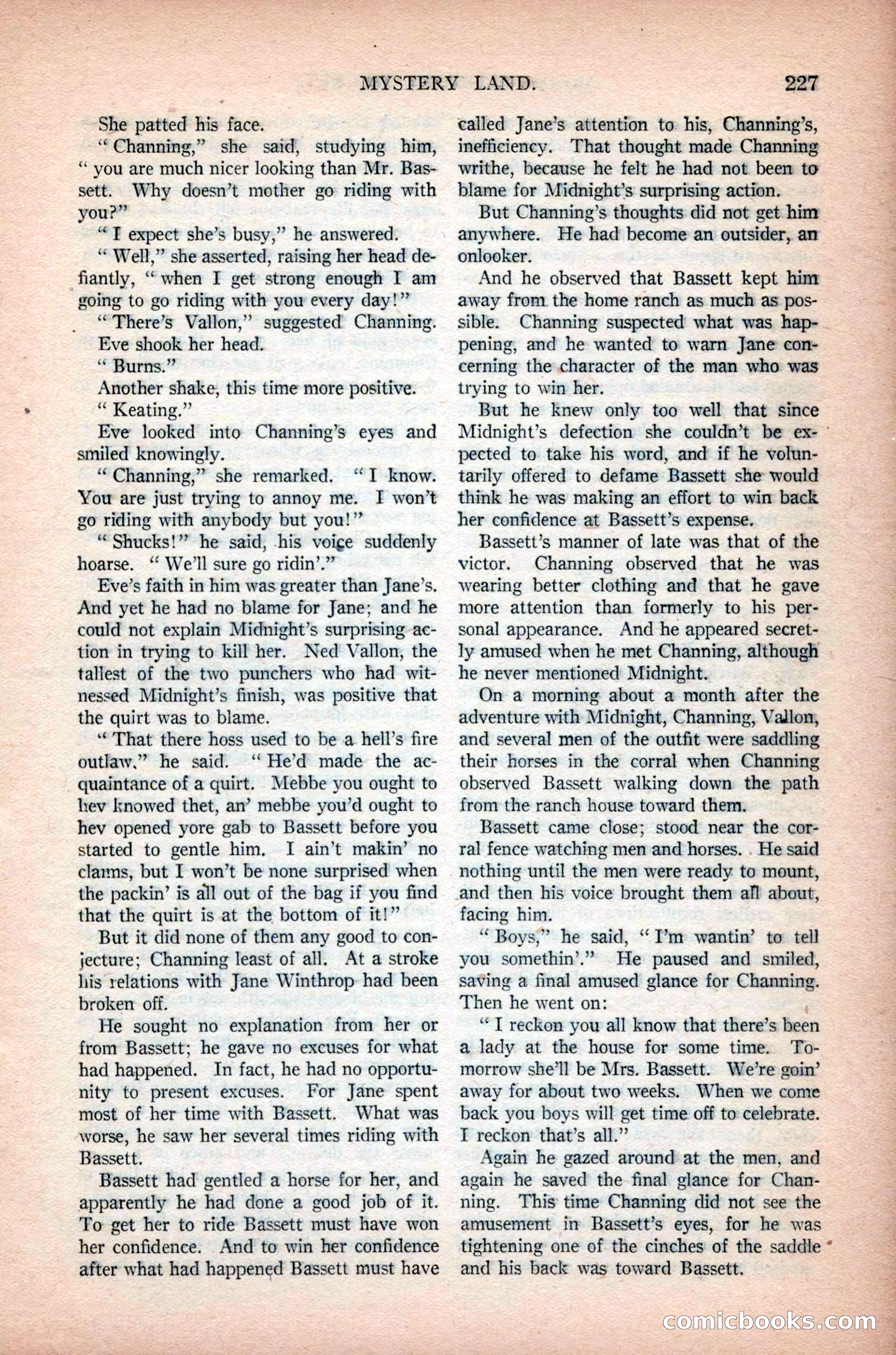 Argosy All-Story Weekly, February 23, 1924 — page 69 of 166