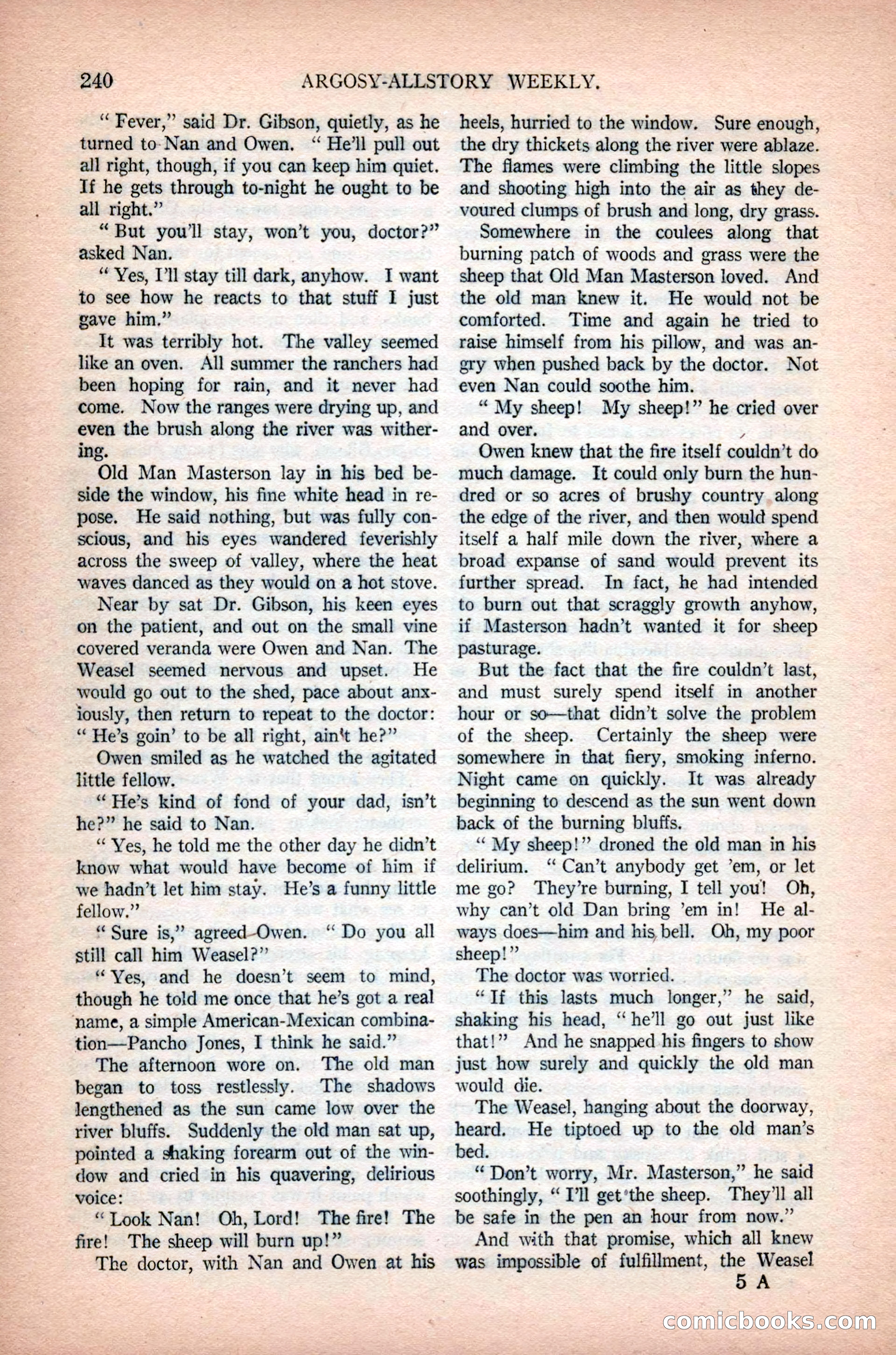 Argosy All-Story Weekly, February 23, 1924 — page 82 of 166