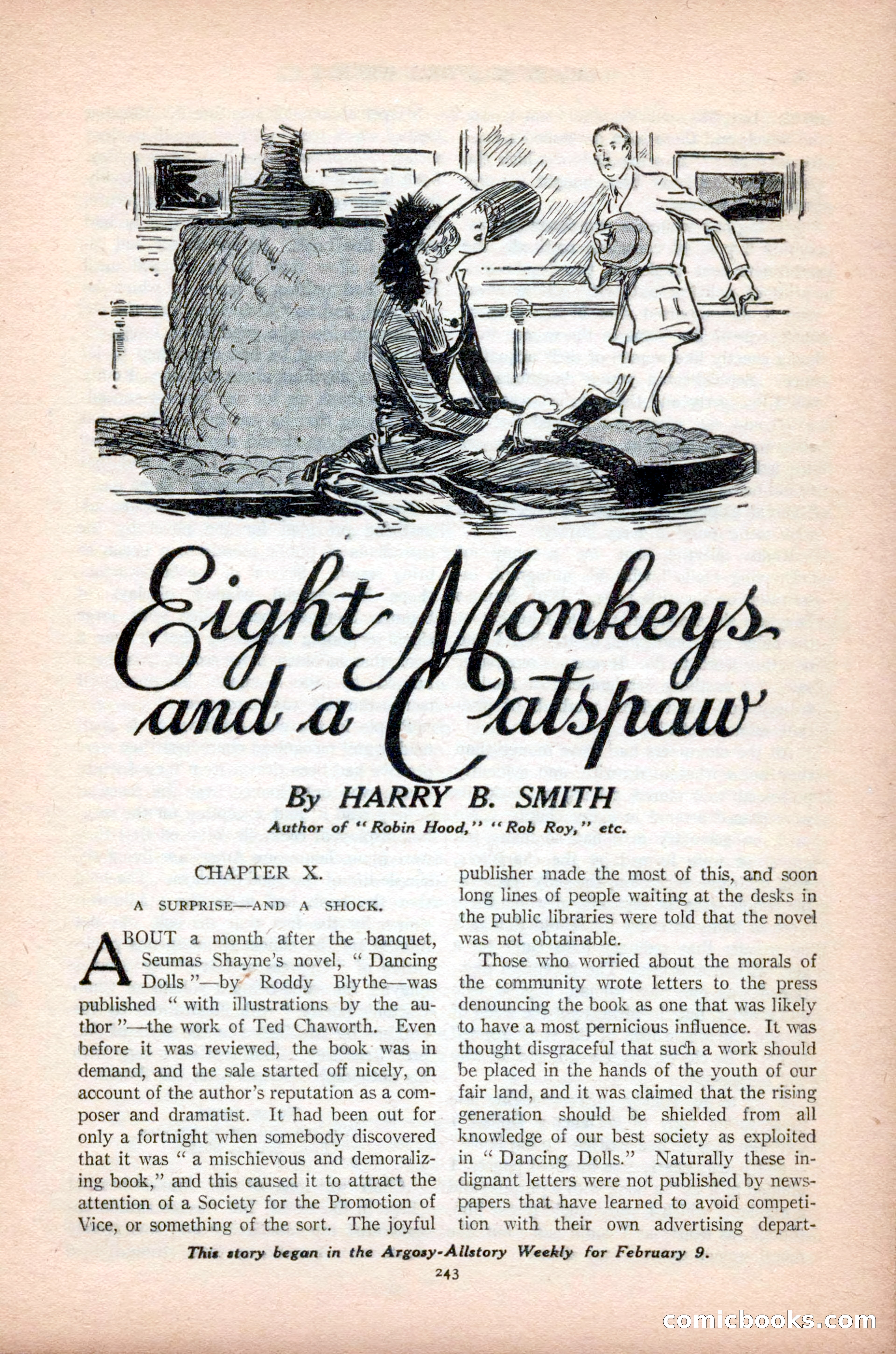 Argosy All-Story Weekly, February 23, 1924 — page 85 of 166