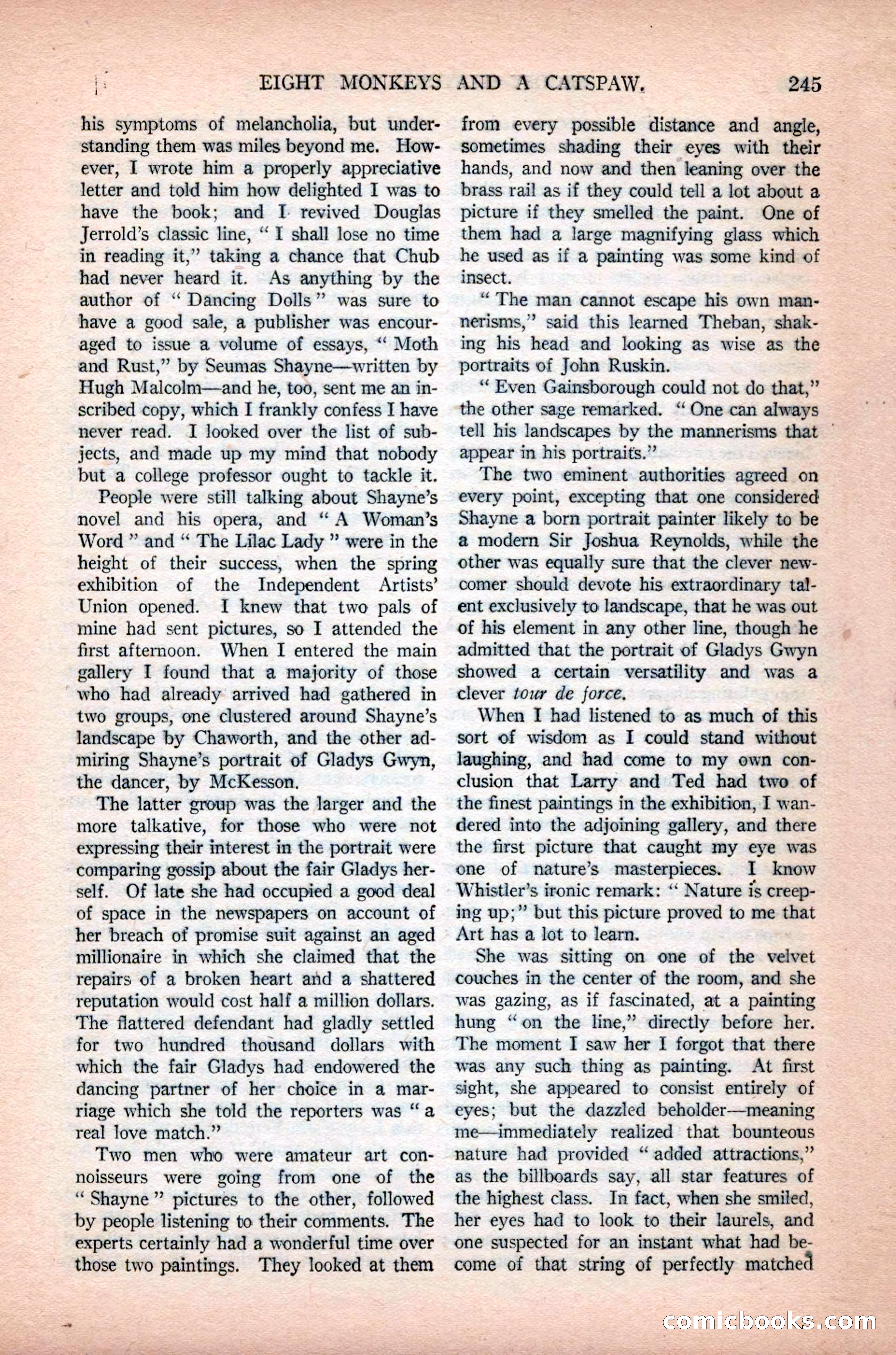 Argosy All-Story Weekly, February 23, 1924 — page 87 of 166