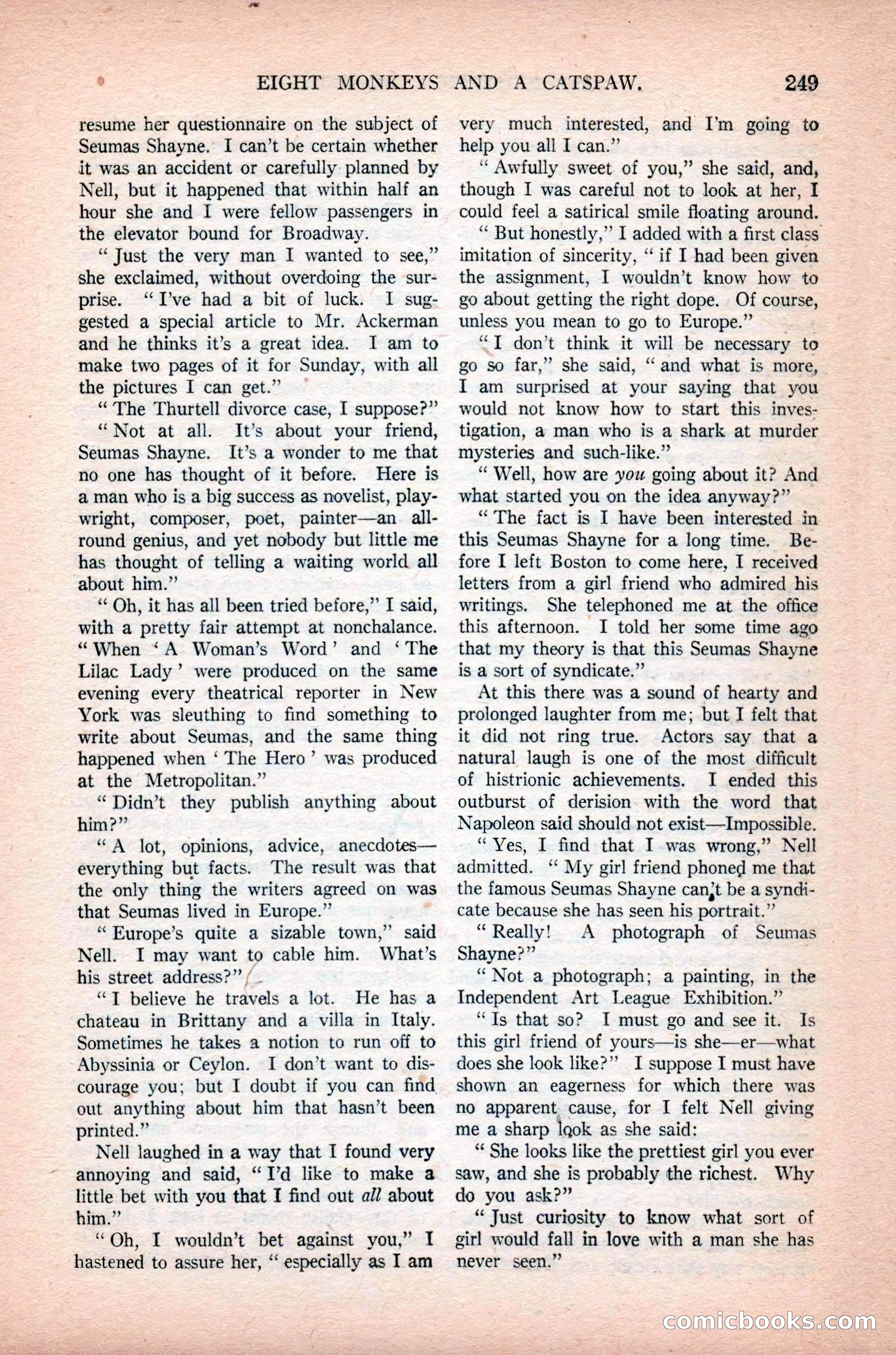 Argosy All-Story Weekly, February 23, 1924 — page 91 of 166