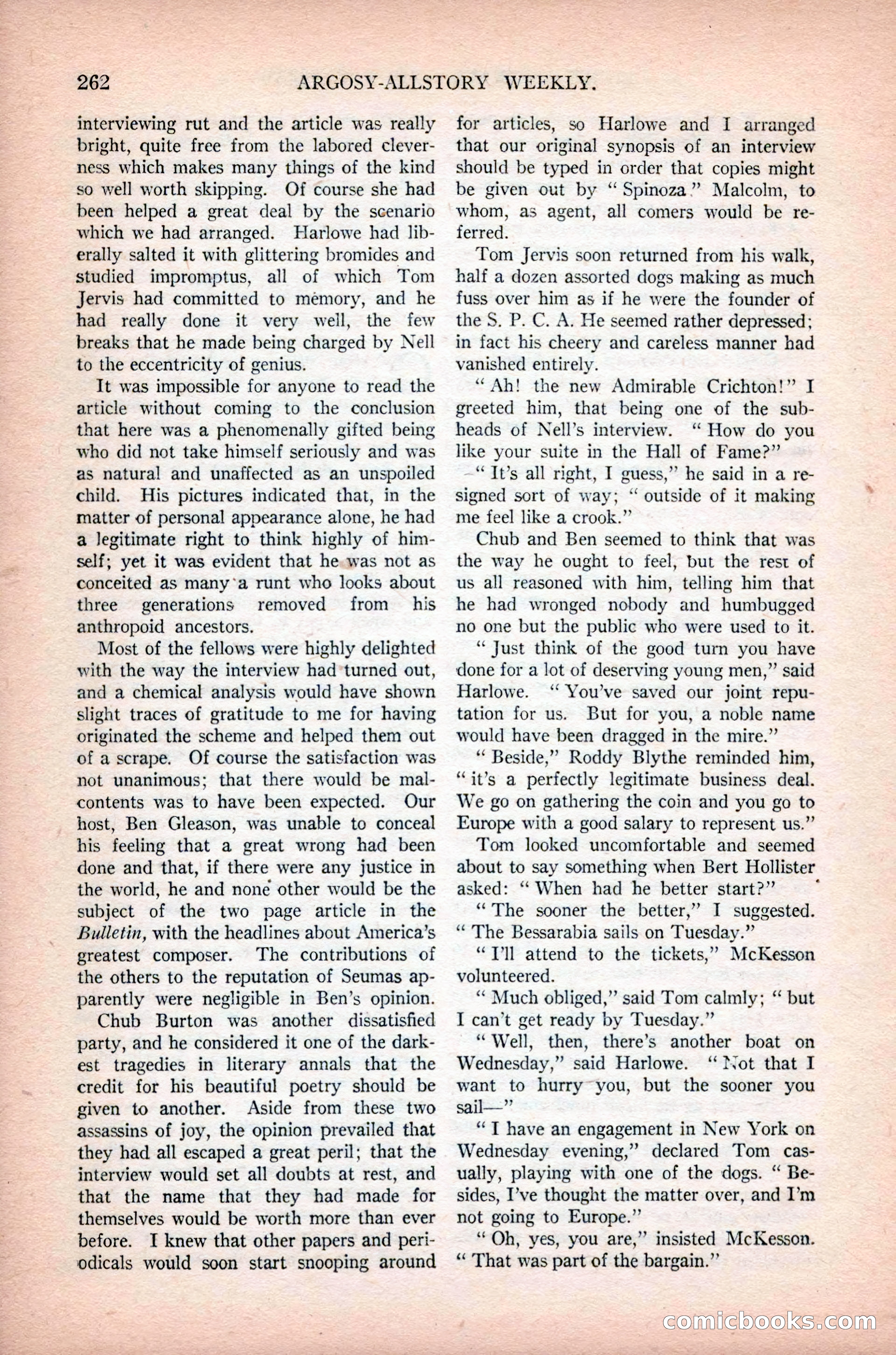 Argosy All-Story Weekly, February 23, 1924 — page 104 of 166