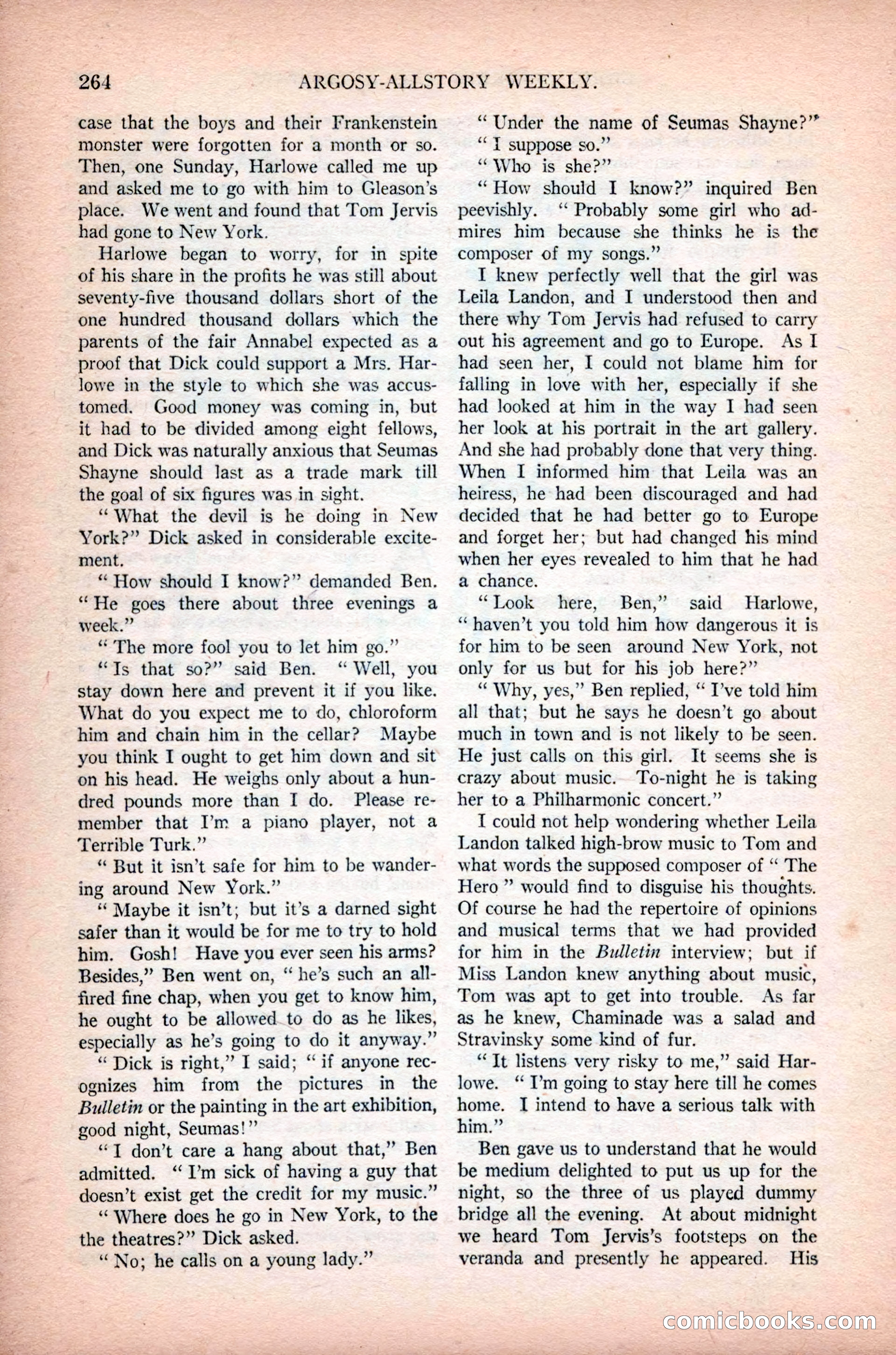 Argosy All-Story Weekly, February 23, 1924 — page 106 of 166