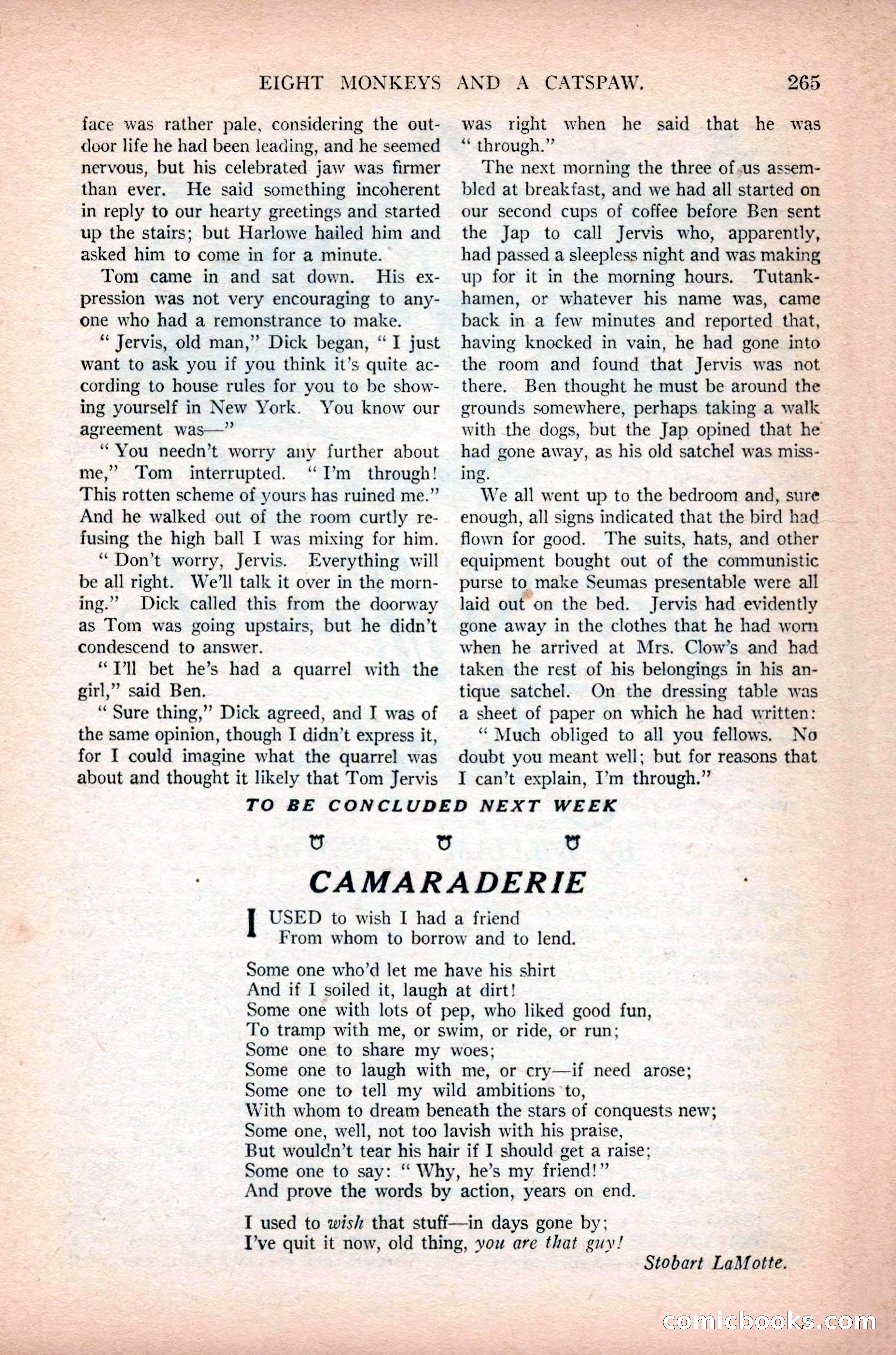 Argosy All-Story Weekly, February 23, 1924 — page 107 of 166
