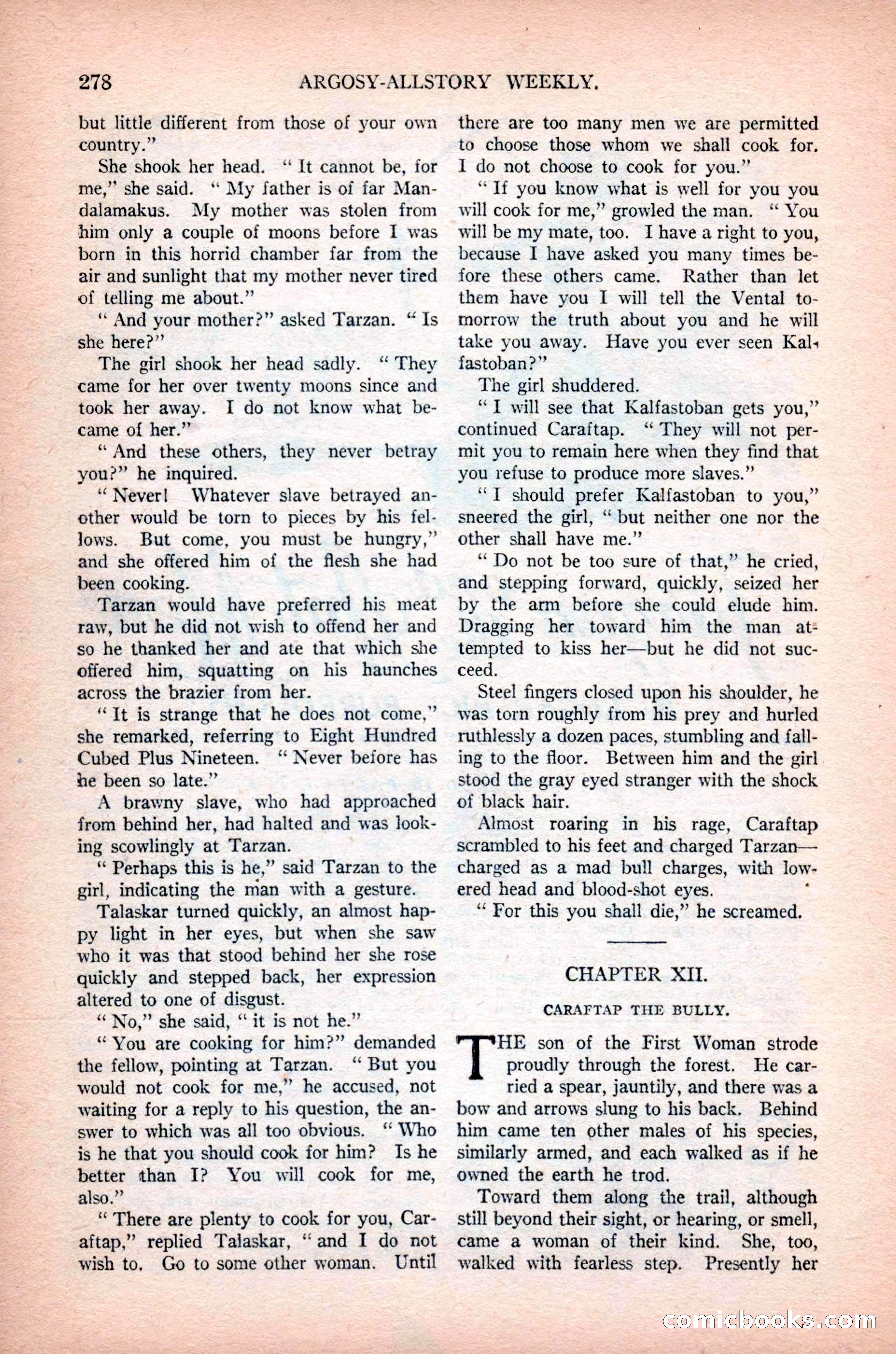 Argosy All-Story Weekly, February 23, 1924 — page 120 of 166