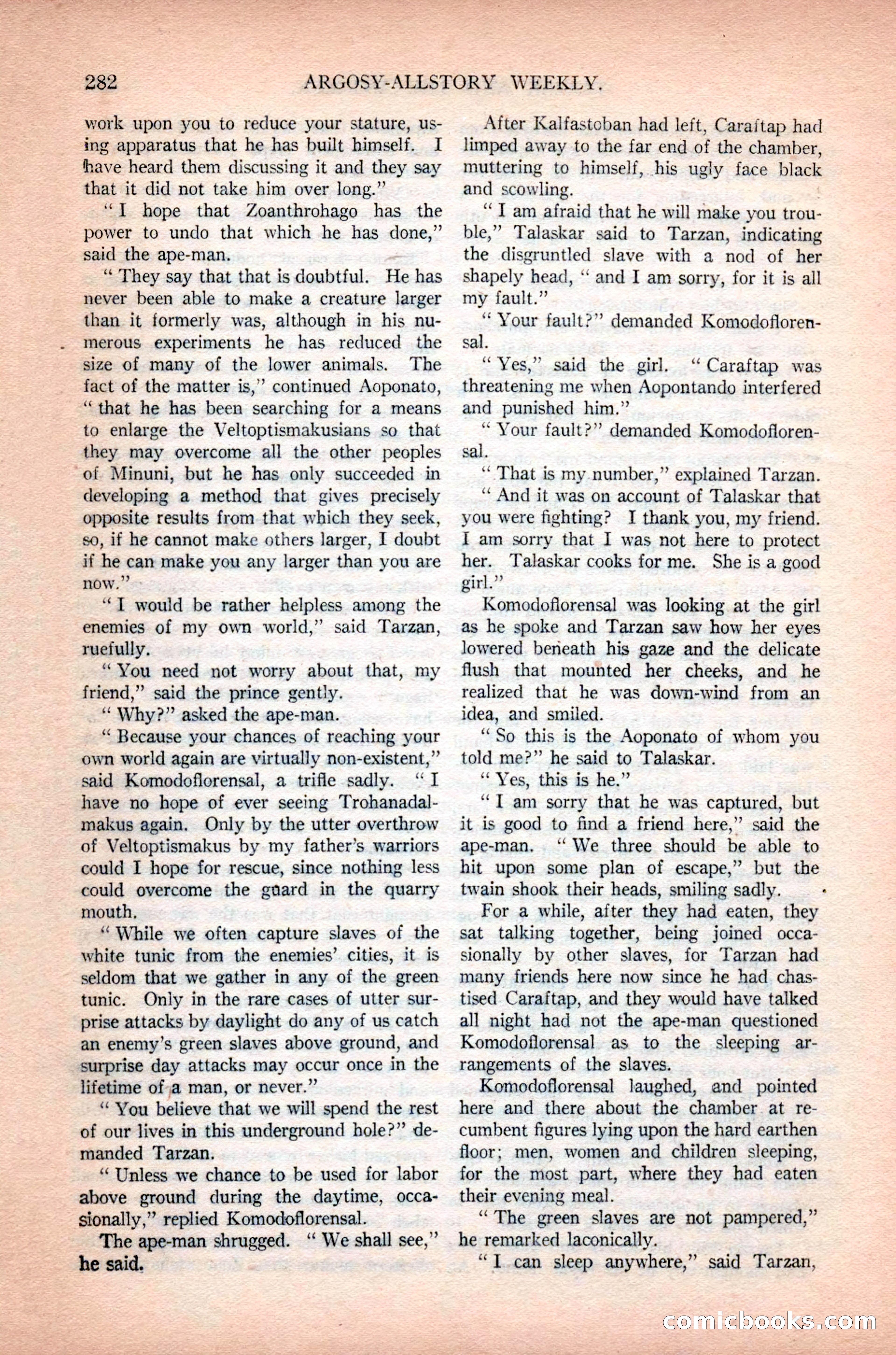 Argosy All-Story Weekly, February 23, 1924 — page 124 of 166