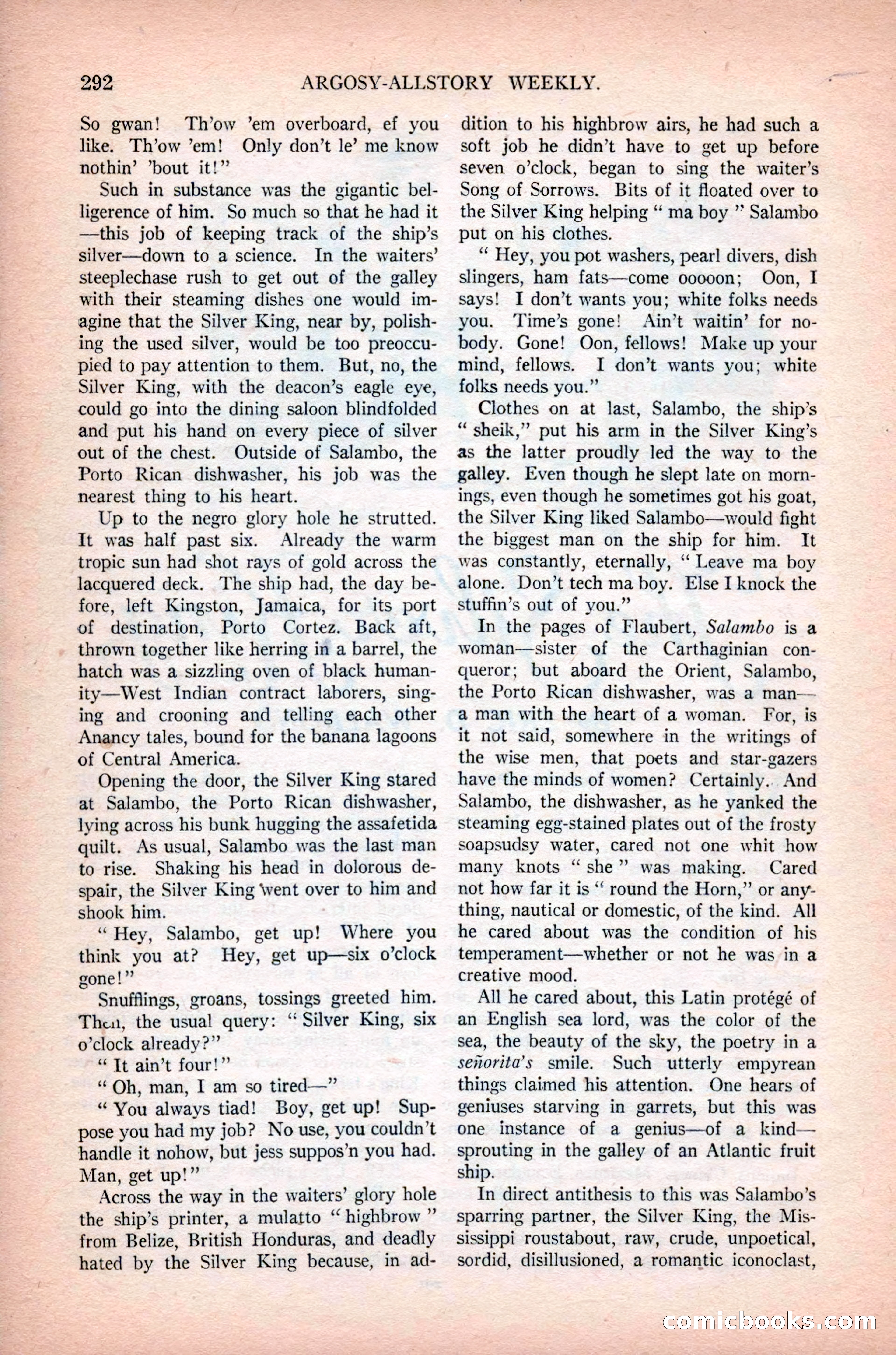 Argosy All-Story Weekly, February 23, 1924 — page 134 of 166