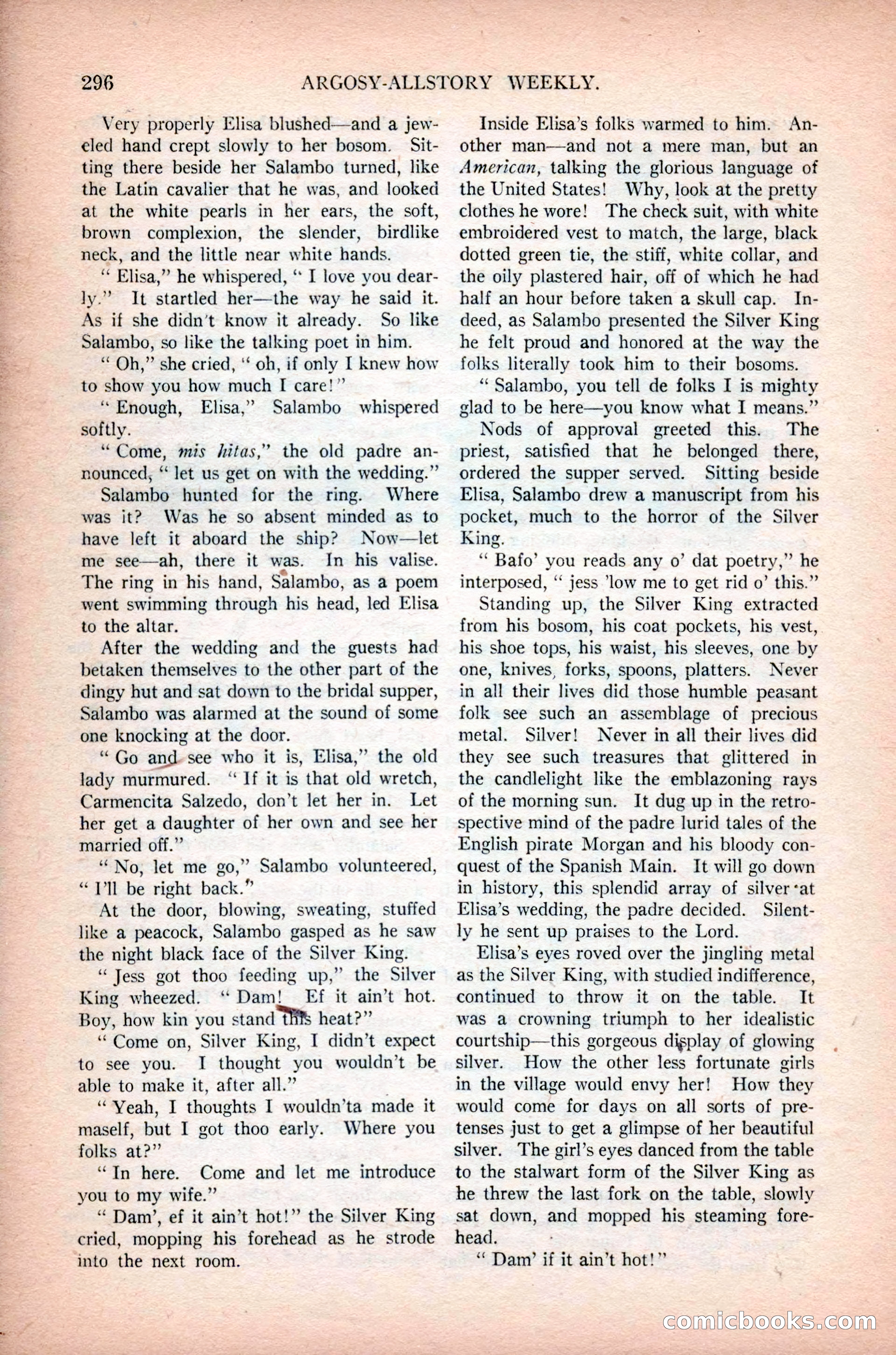 Argosy All-Story Weekly, February 23, 1924 — page 138 of 166