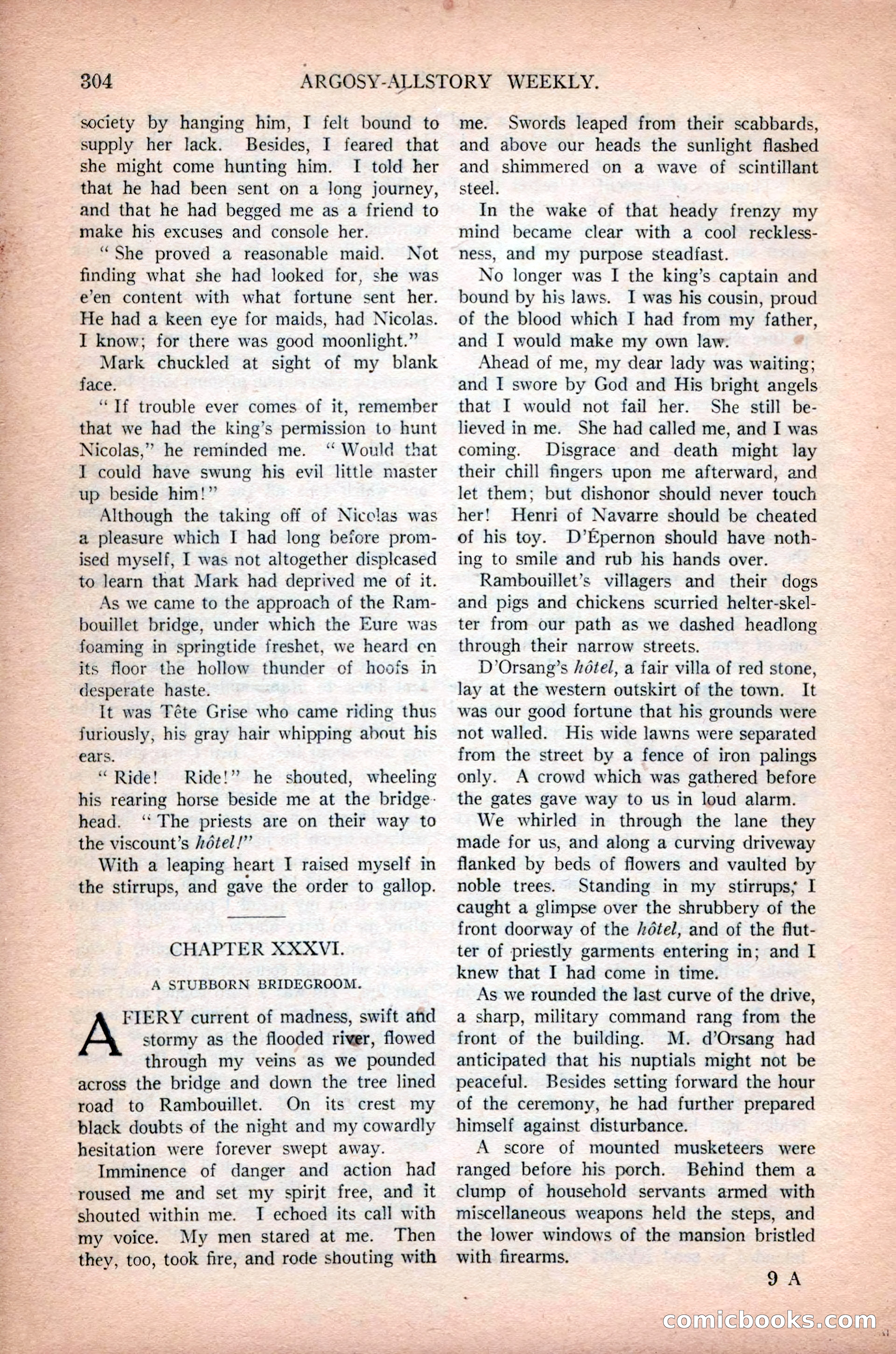 Argosy All-Story Weekly, February 23, 1924 — page 146 of 166