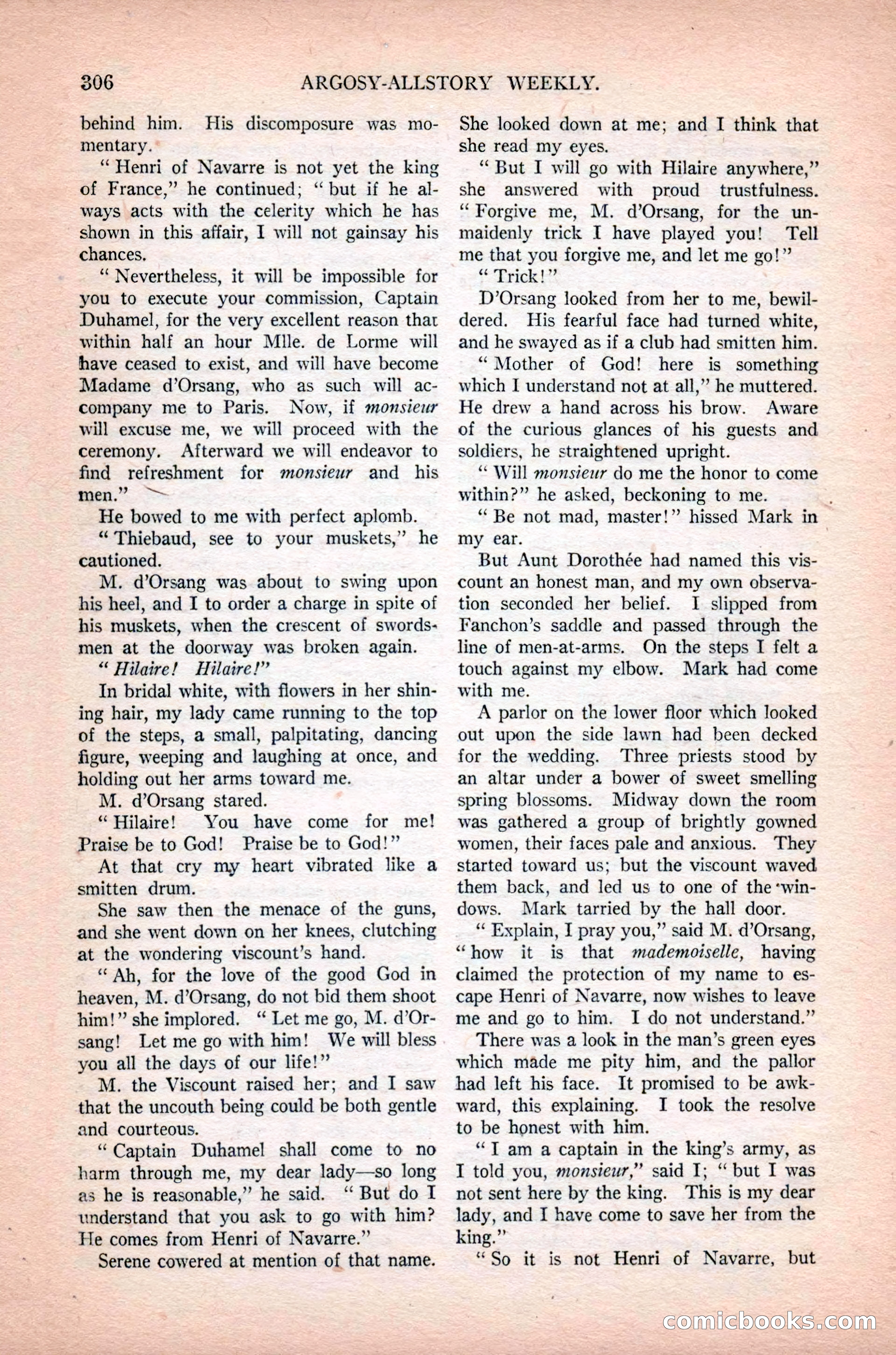 Argosy All-Story Weekly, February 23, 1924 — page 148 of 166
