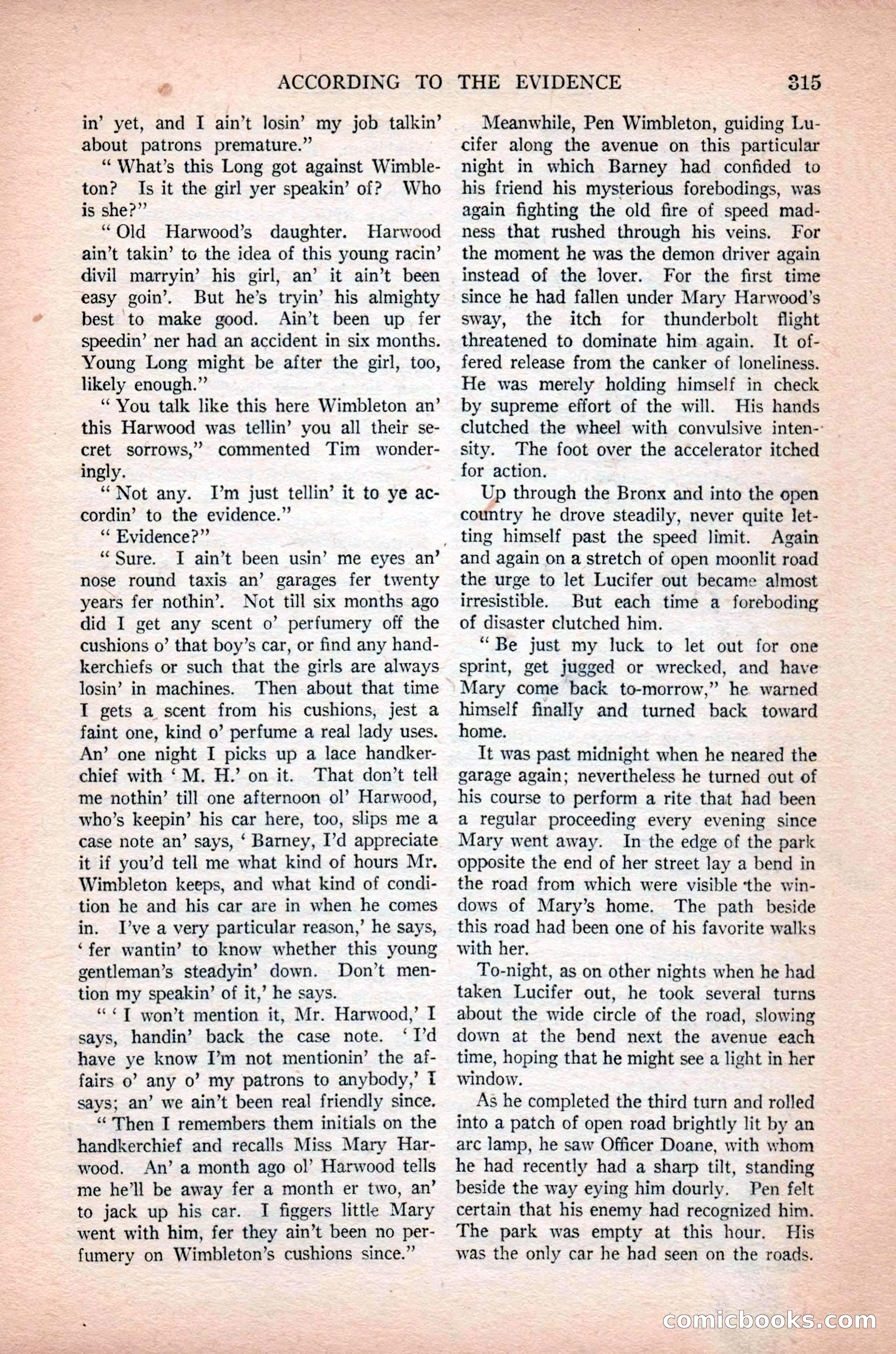 Argosy All-Story Weekly, February 23, 1924 — page 157 of 166