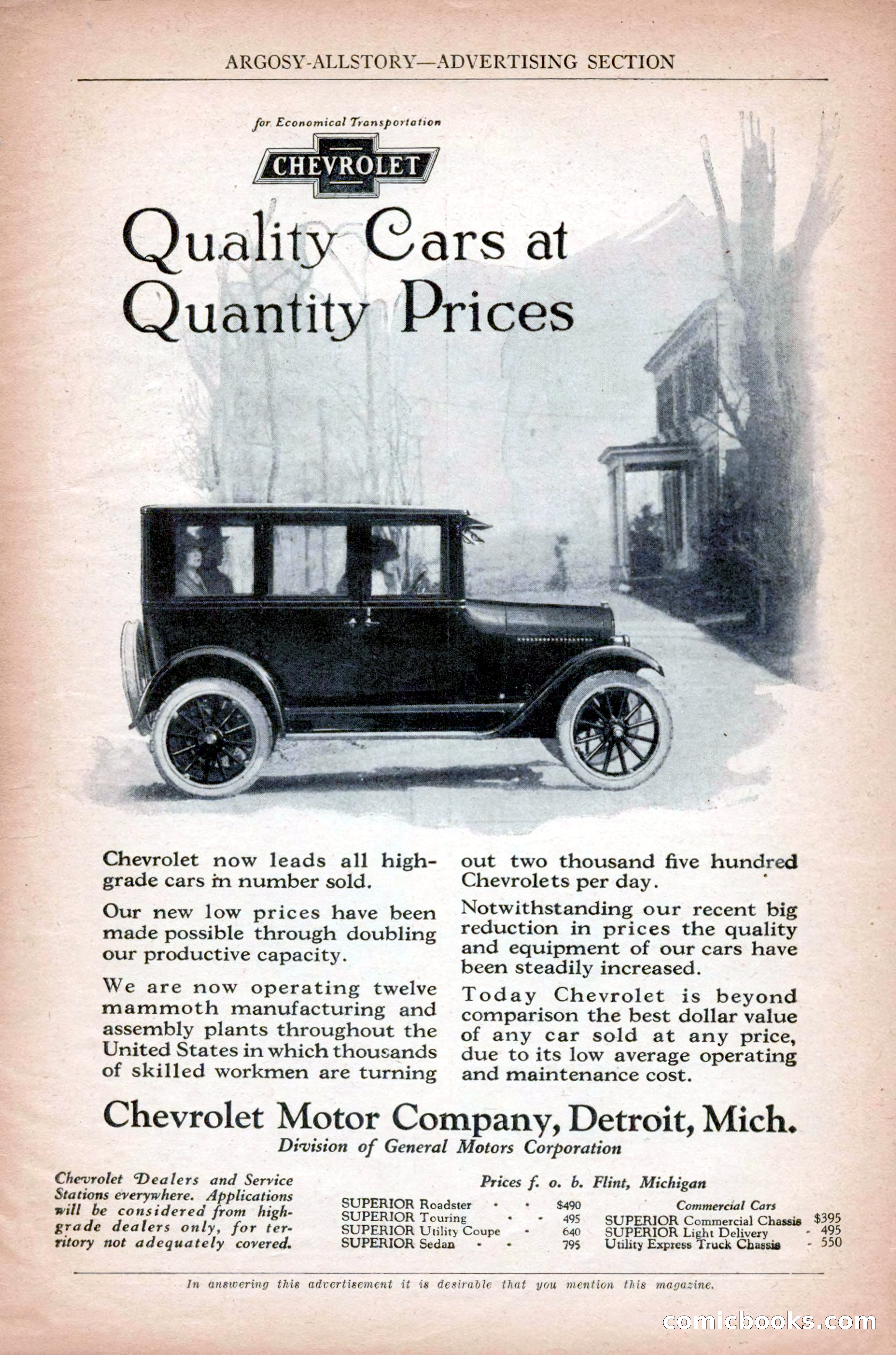 Argosy All-Story Weekly, February 23, 1924 — page 163 of 166