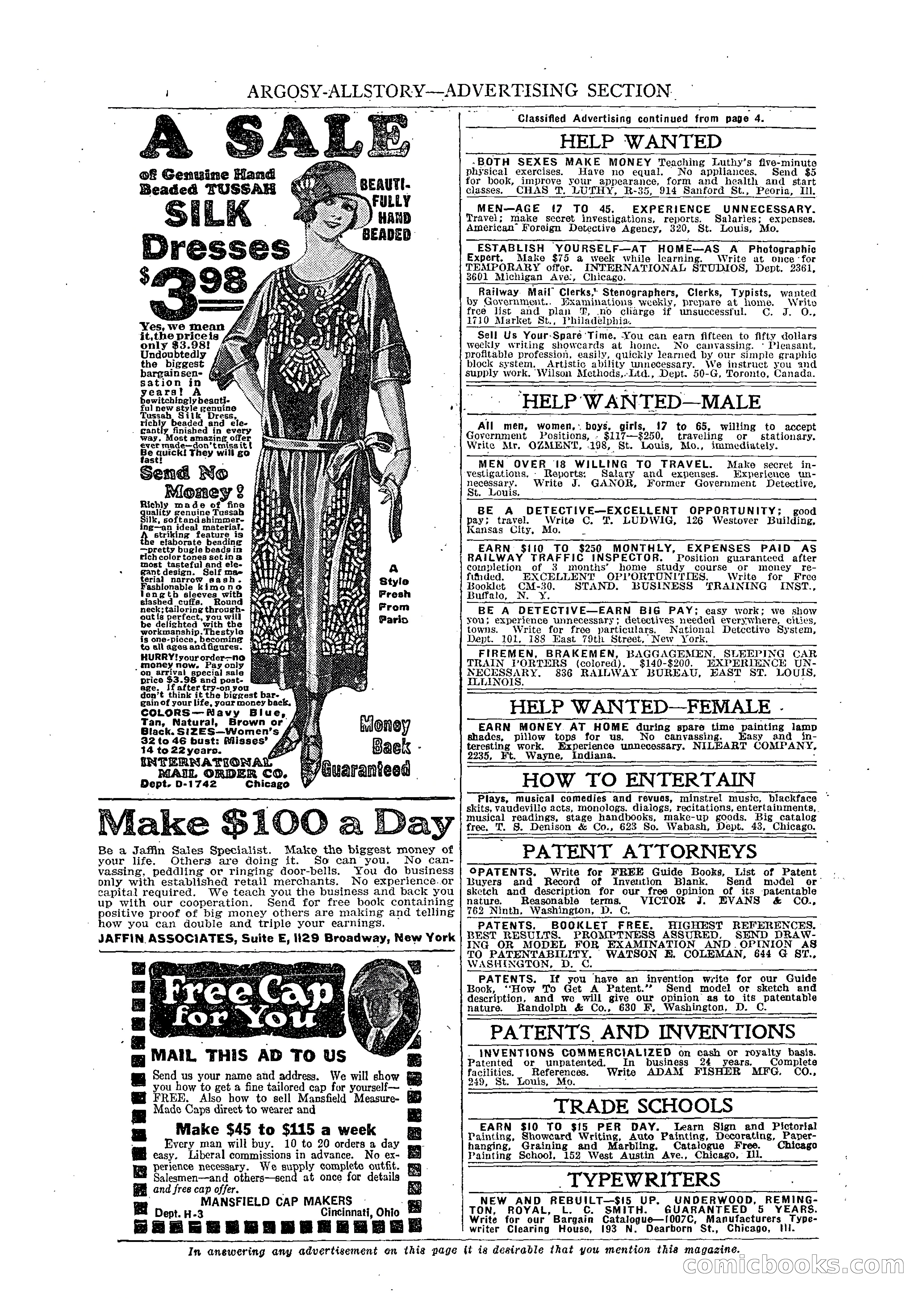 Argosy All-Story Weekly, March 15, 1924 — page 6 of 177