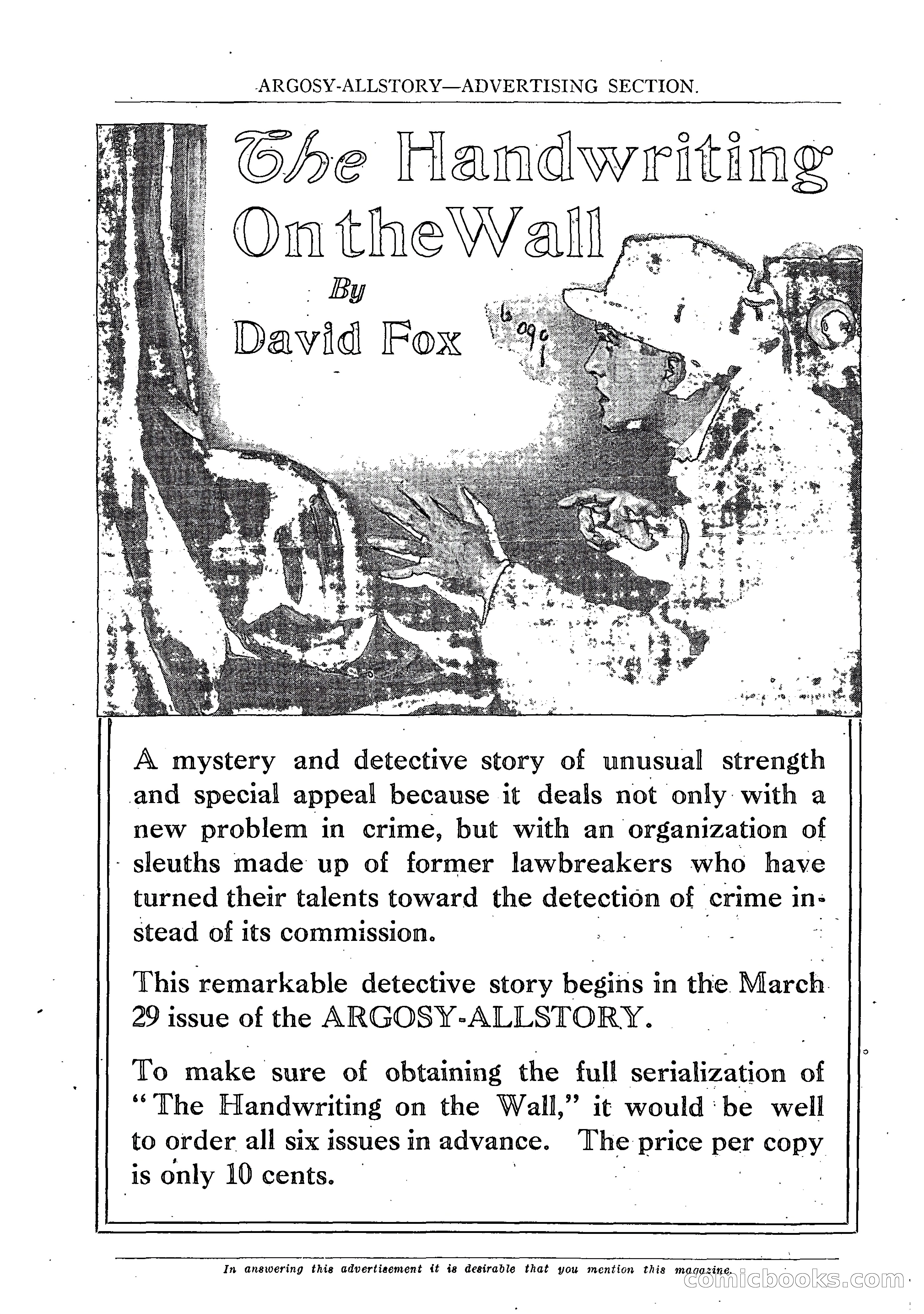 Argosy All-Story Weekly, March 15, 1924 — page 10 of 177