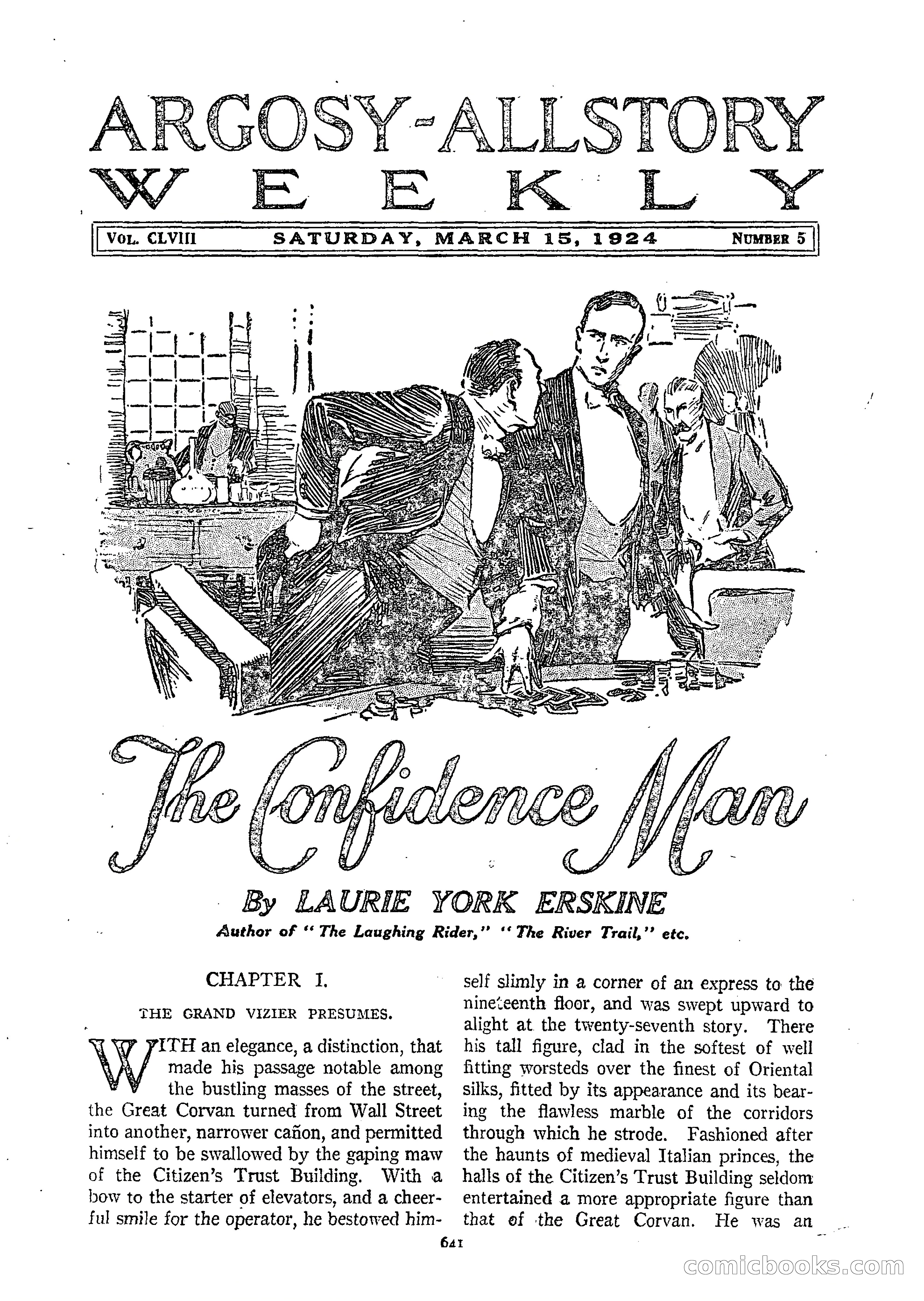 Argosy All-Story Weekly, March 15, 1924 — page 13 of 177