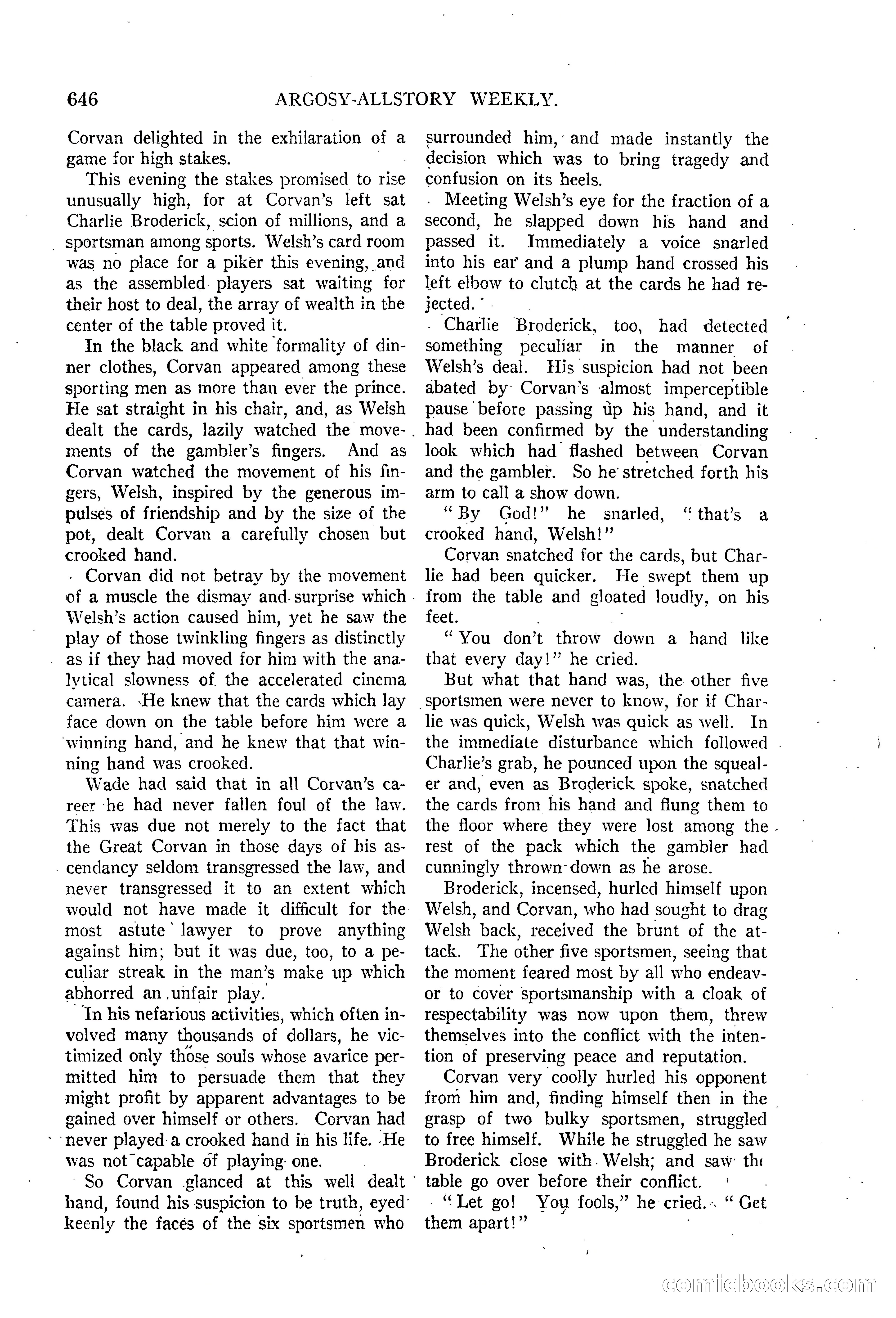 Argosy All-Story Weekly, March 15, 1924 — page 18 of 177