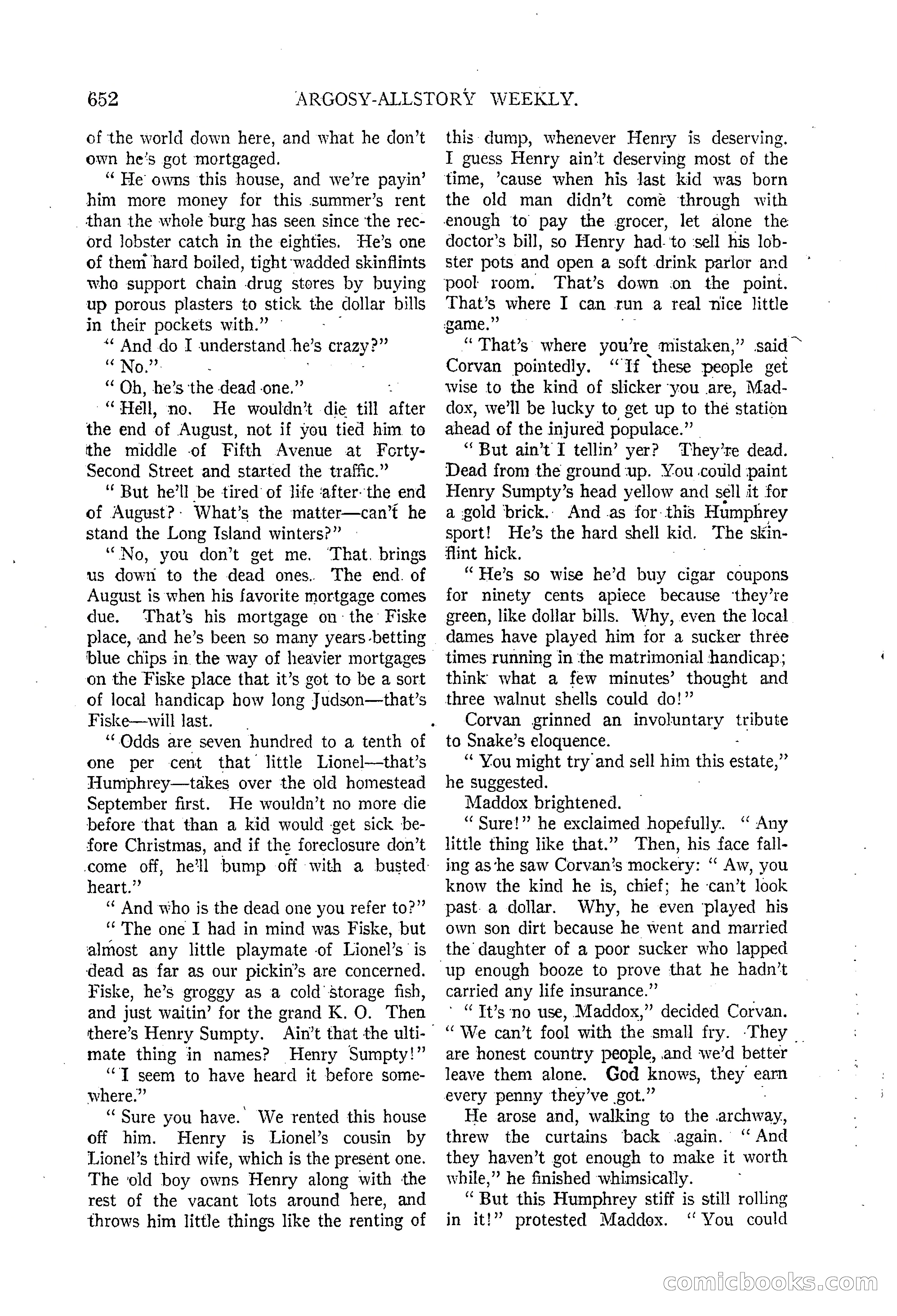 Argosy All-Story Weekly, March 15, 1924 — page 24 of 177
