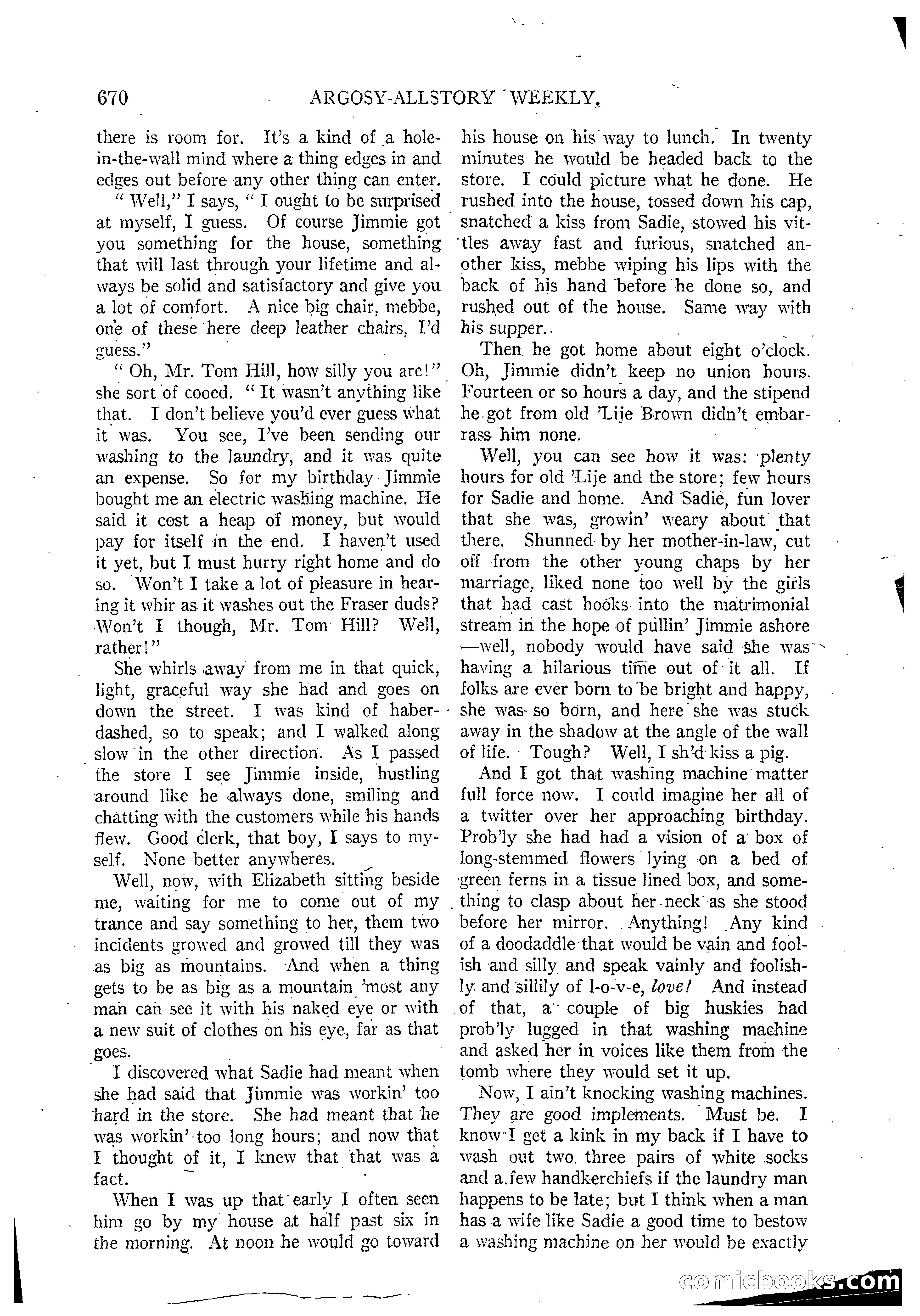 Argosy All-Story Weekly, March 15, 1924 — page 42 of 177