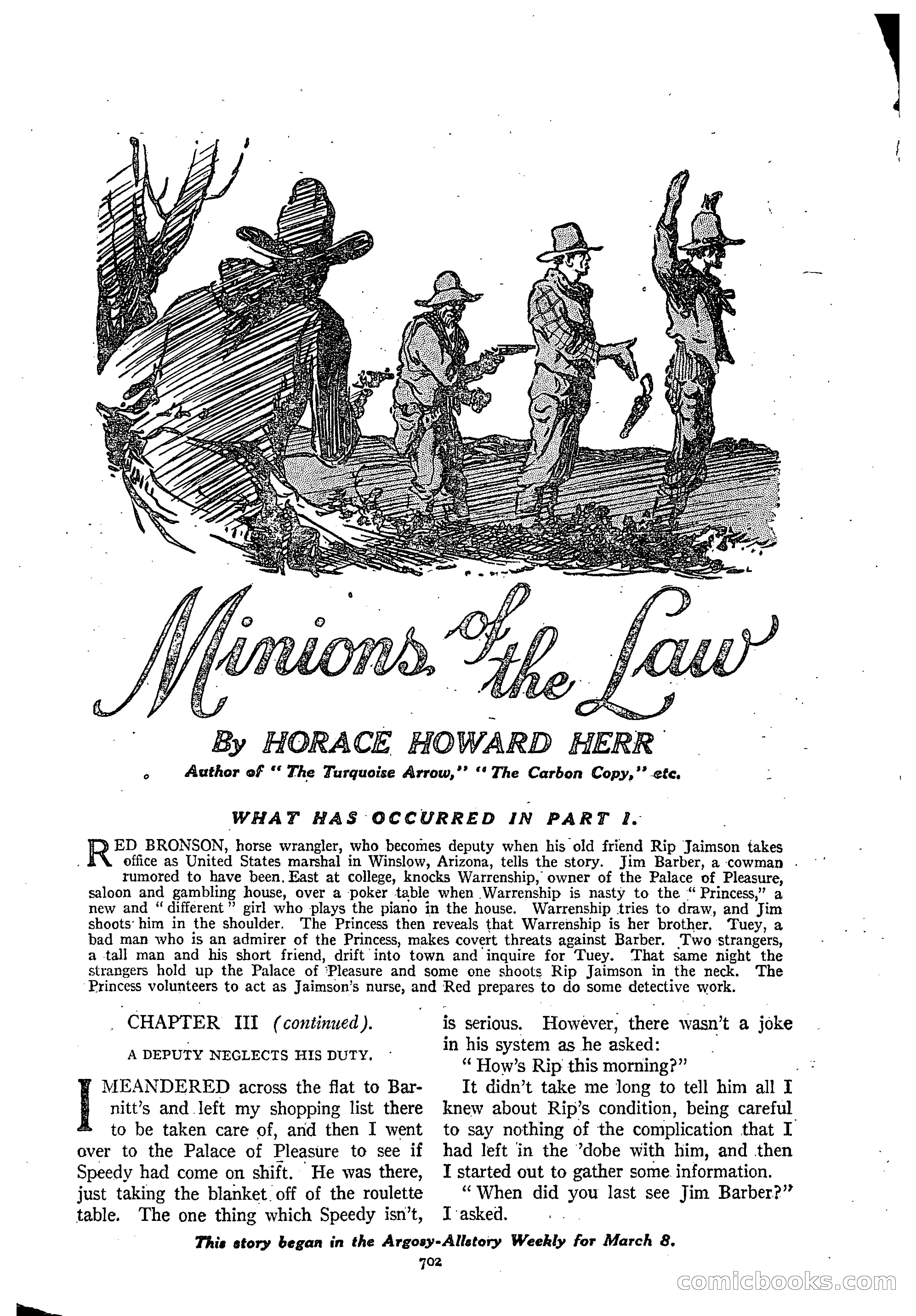Argosy All-Story Weekly, March 15, 1924 — page 73 of 177