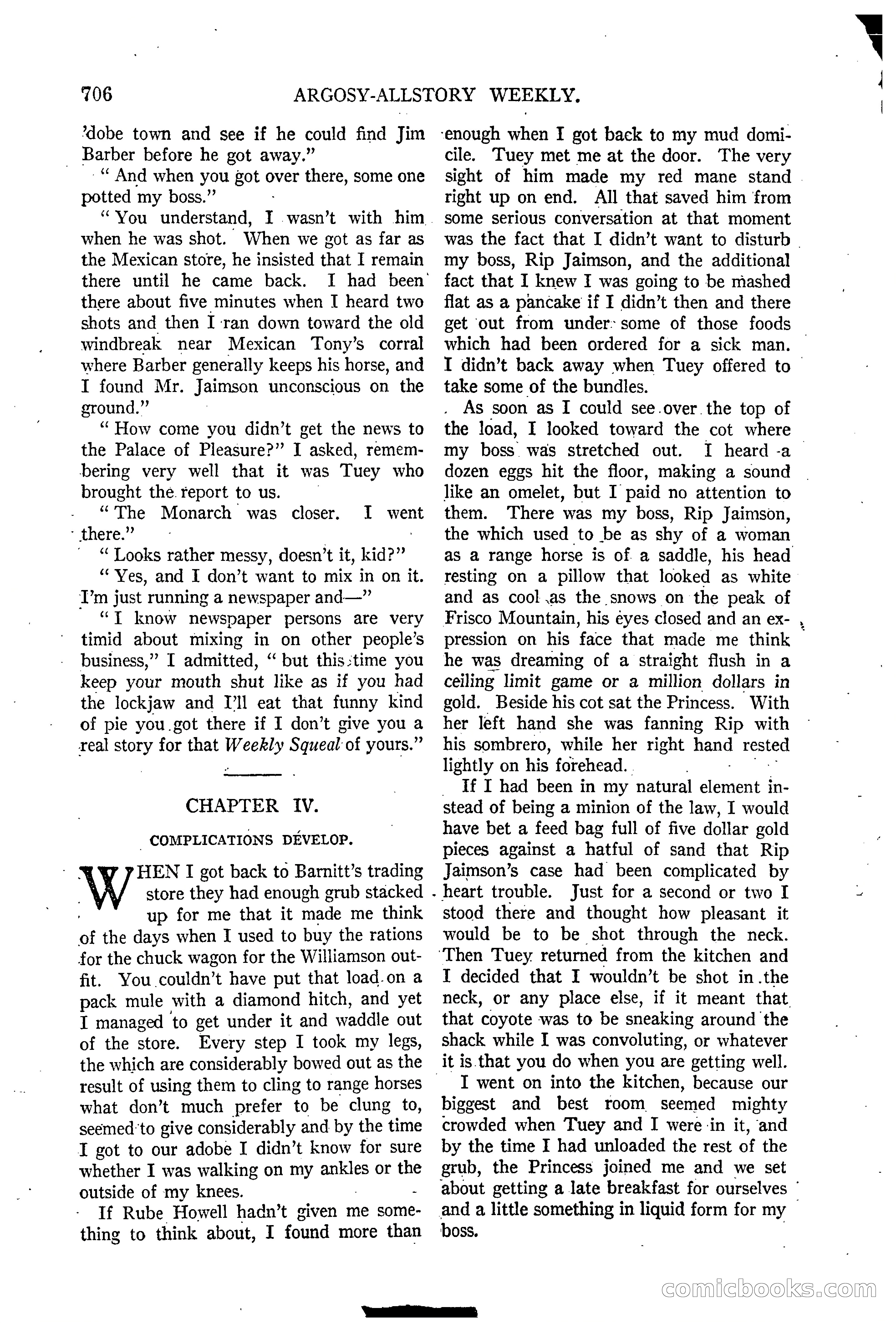 Argosy All-Story Weekly, March 15, 1924 — page 77 of 177