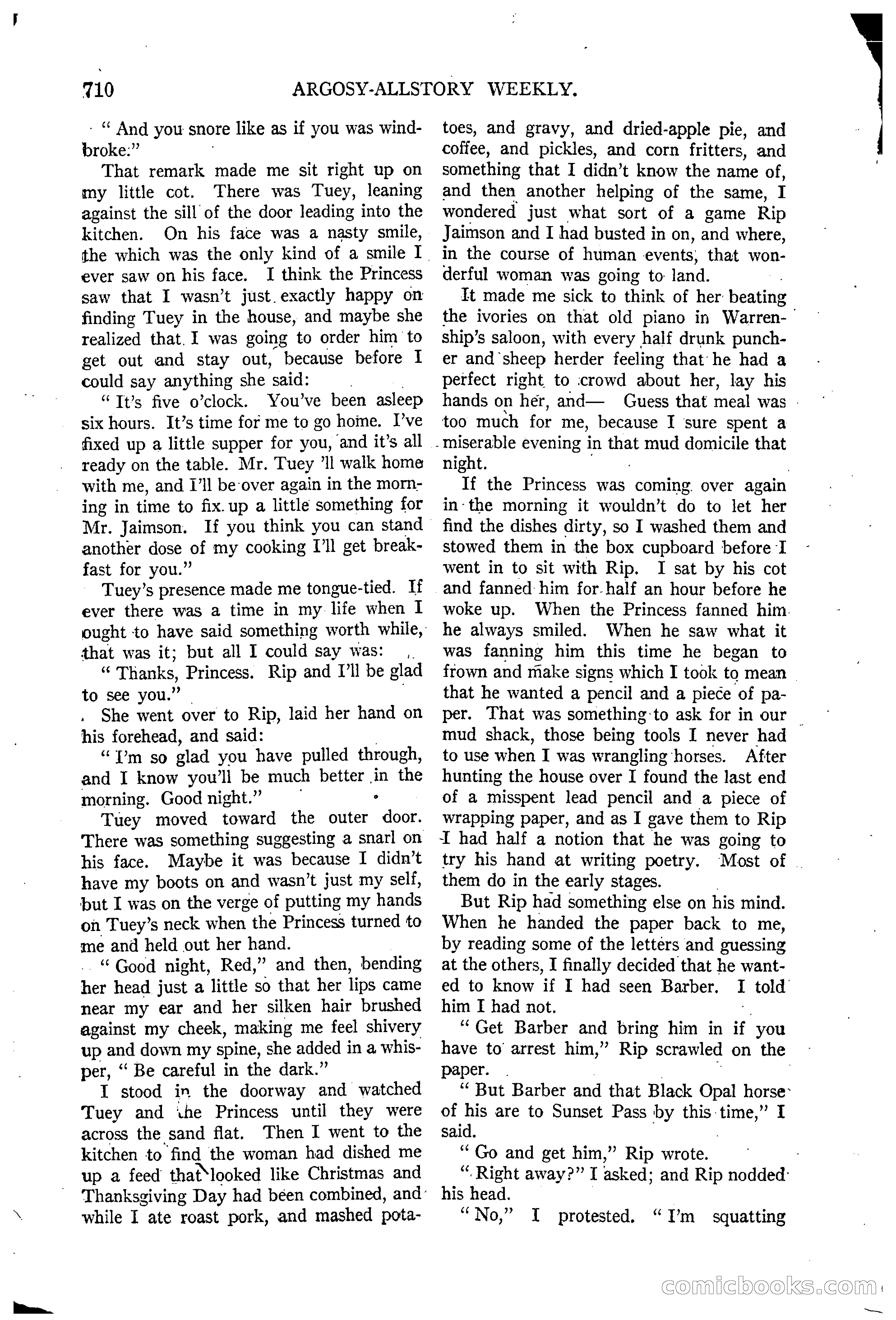 Argosy All-Story Weekly, March 15, 1924 — page 81 of 177