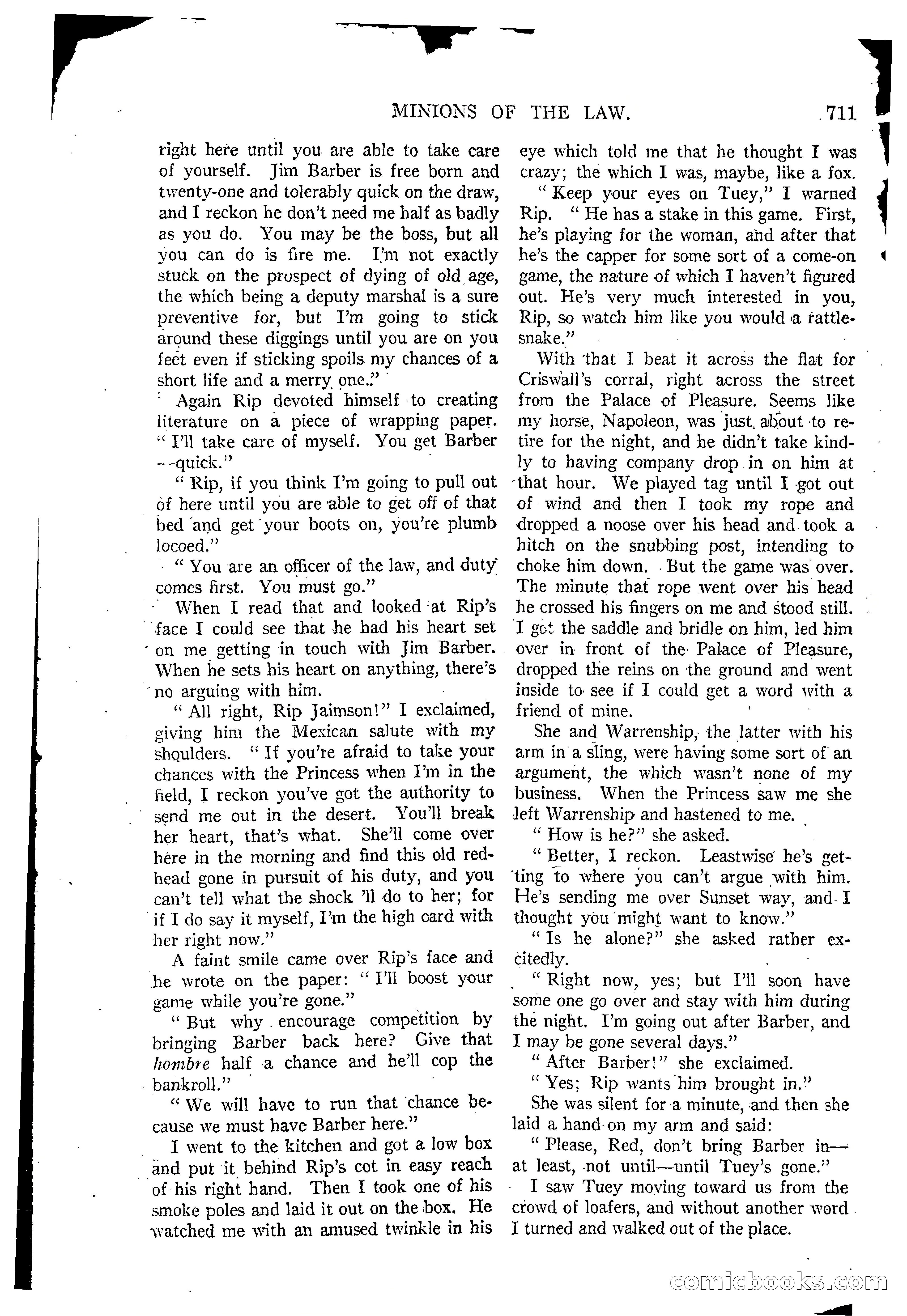 Argosy All-Story Weekly, March 15, 1924 — page 82 of 177