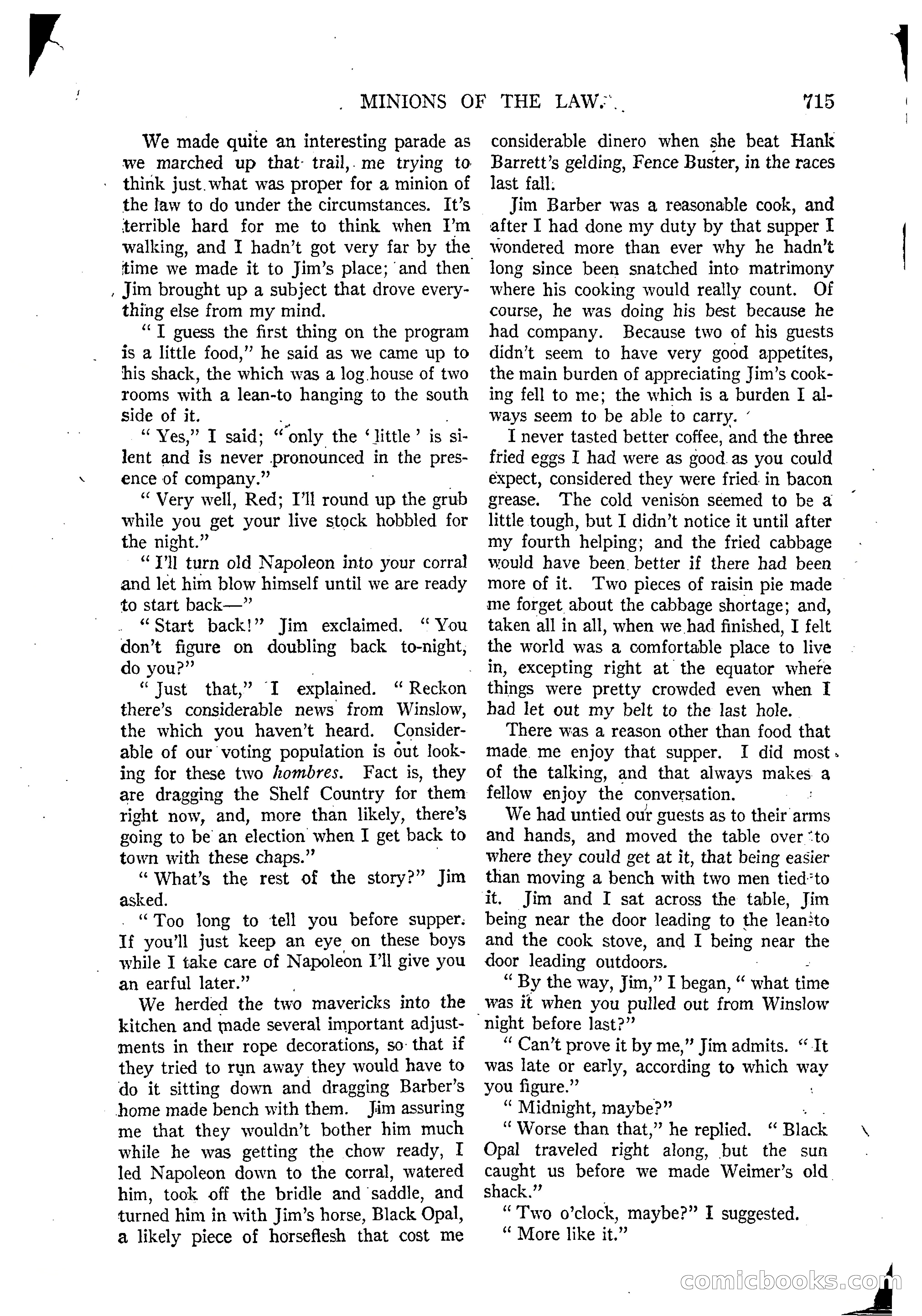 Argosy All-Story Weekly, March 15, 1924 — page 86 of 177