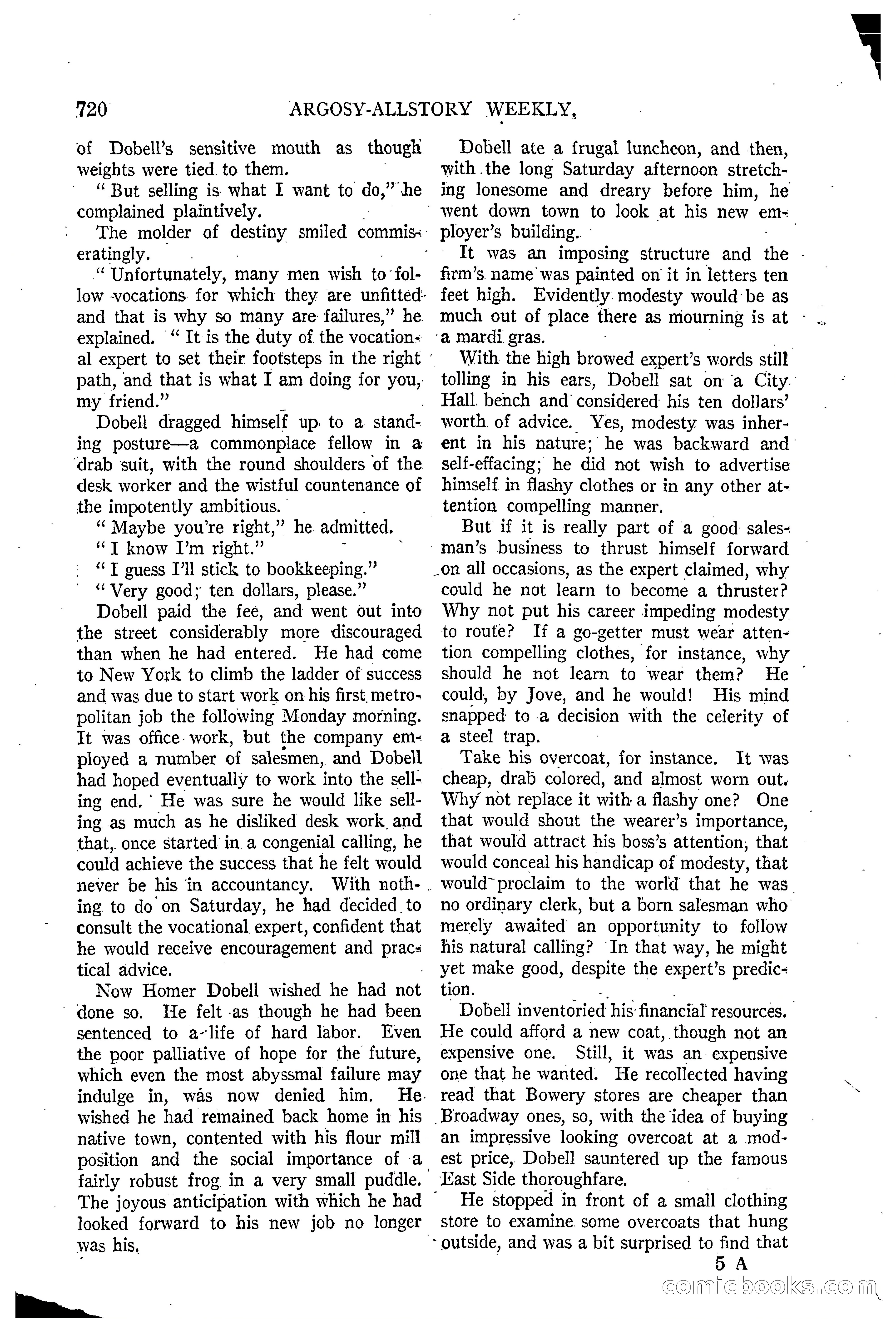 Argosy All-Story Weekly, March 15, 1924 — page 91 of 177