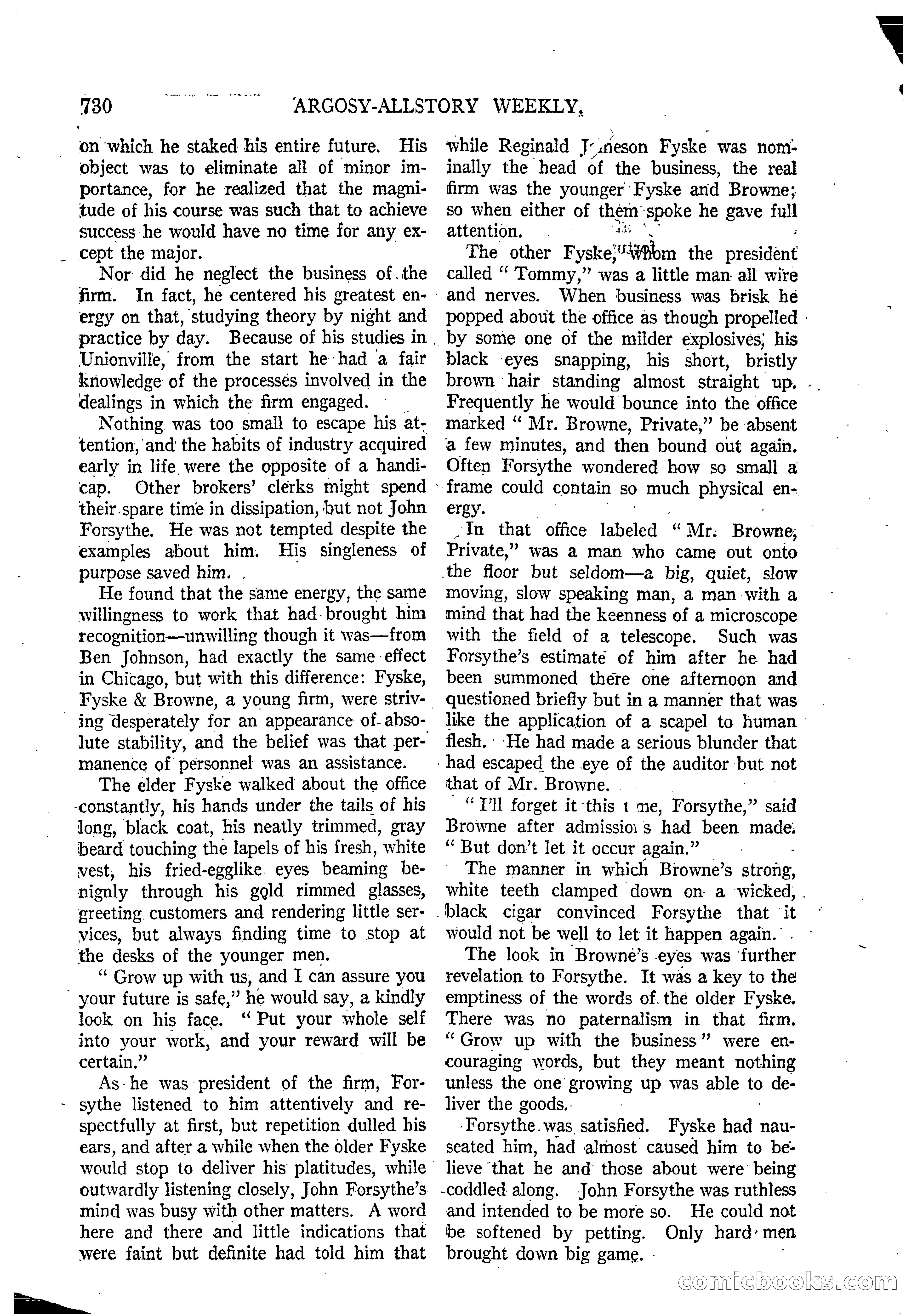 Argosy All-Story Weekly, March 15, 1924 — page 101 of 177