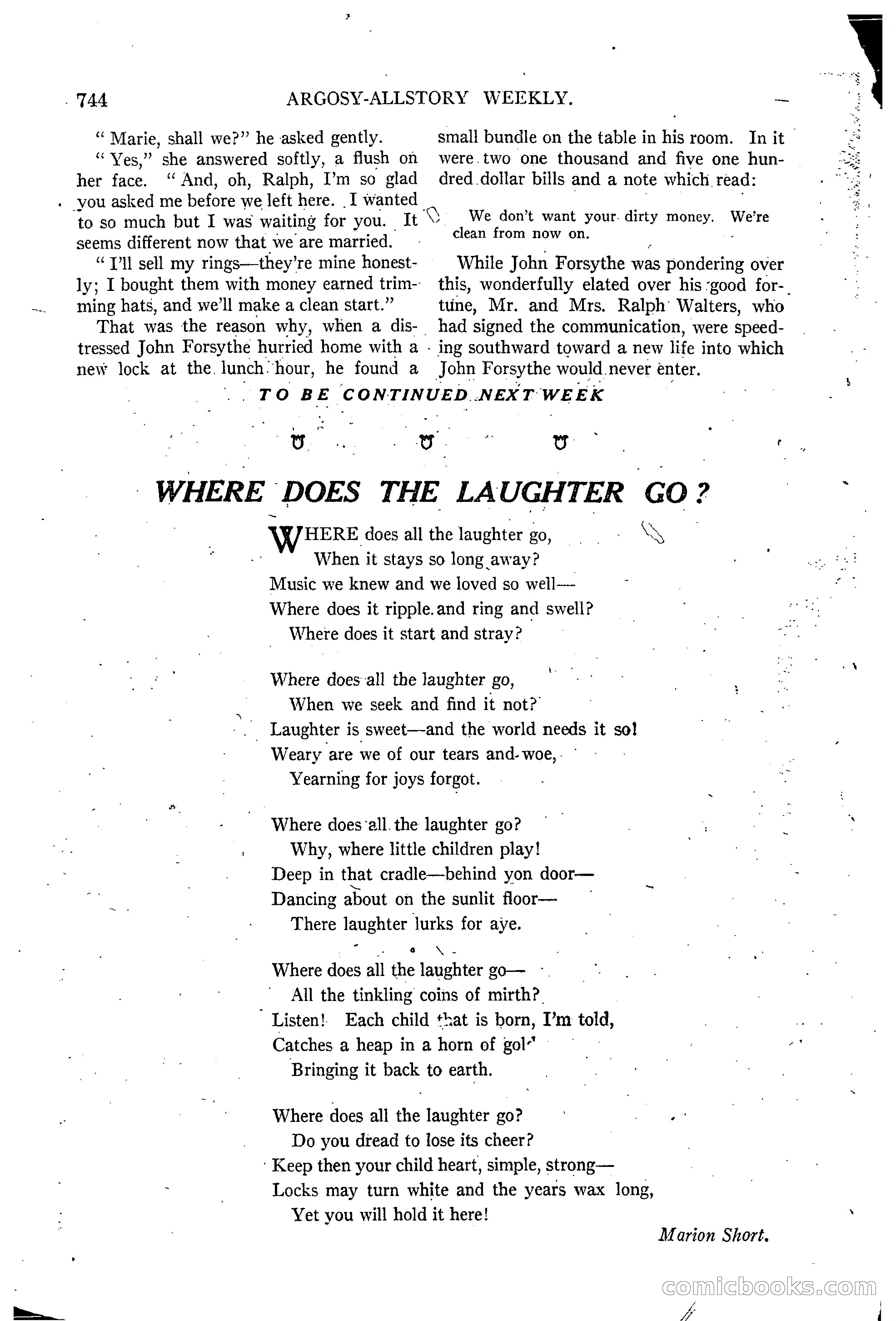 Argosy All-Story Weekly, March 15, 1924 — page 115 of 177